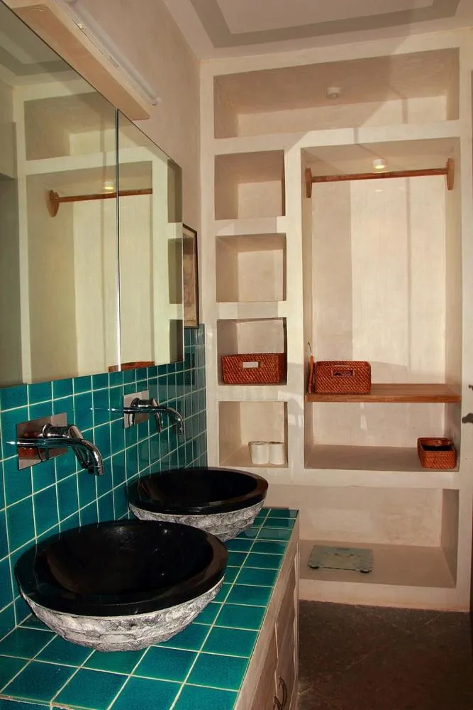Bathroom in Siolim House