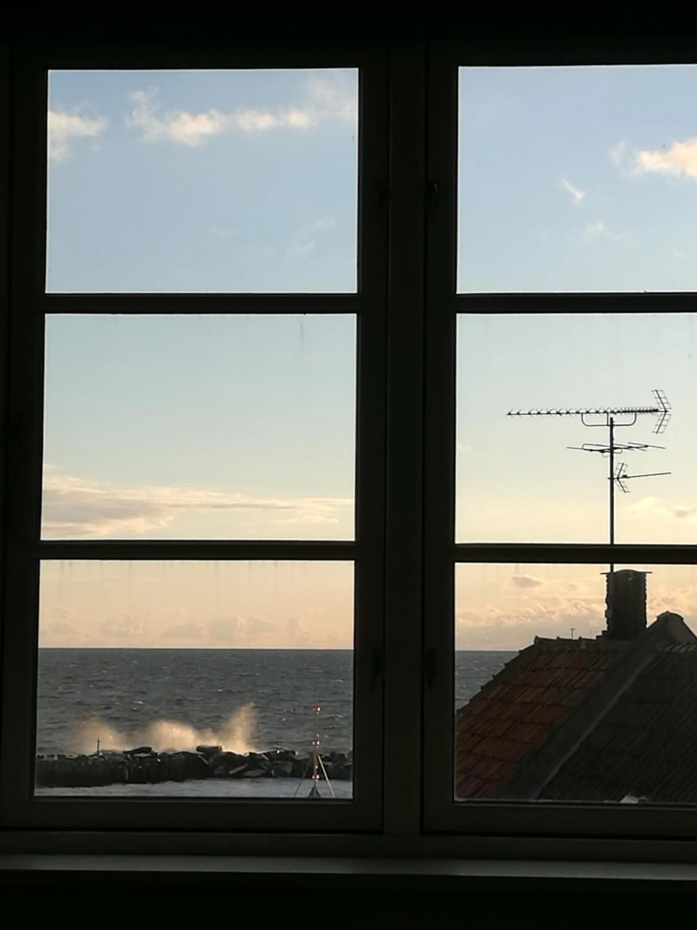 Sea view in Grønbechs Hotel