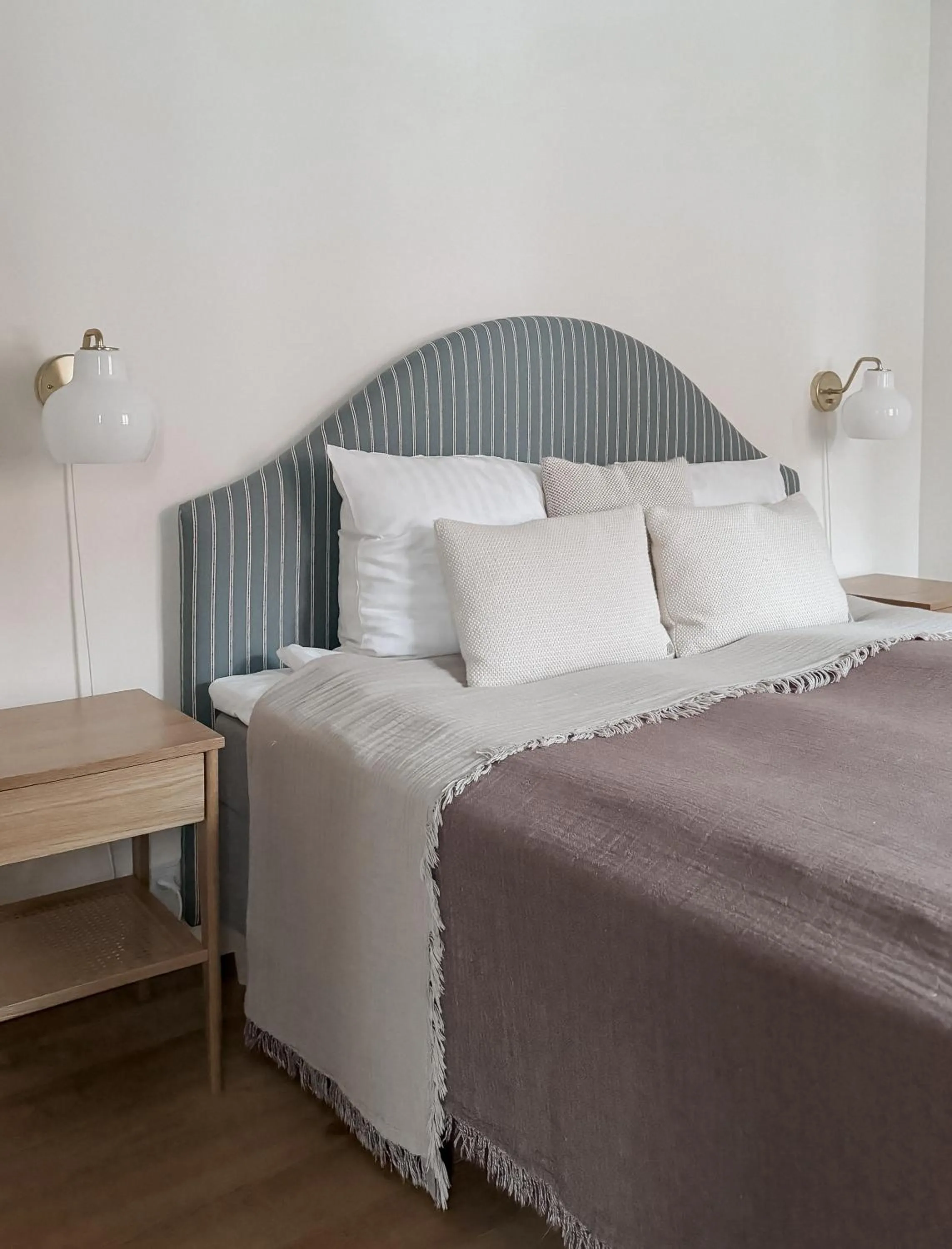 Bed in Grønbechs Hotel