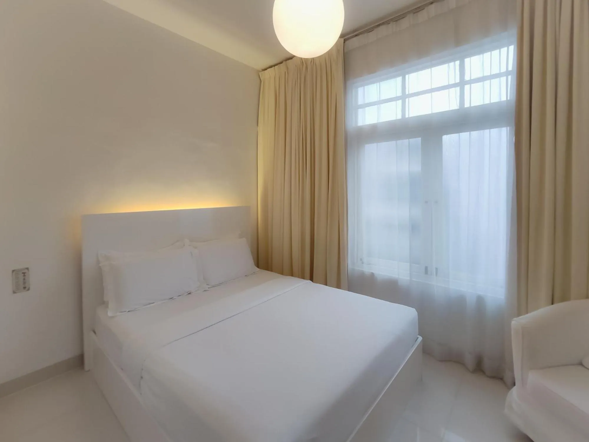 Bed in Chulia Heritage Hotel