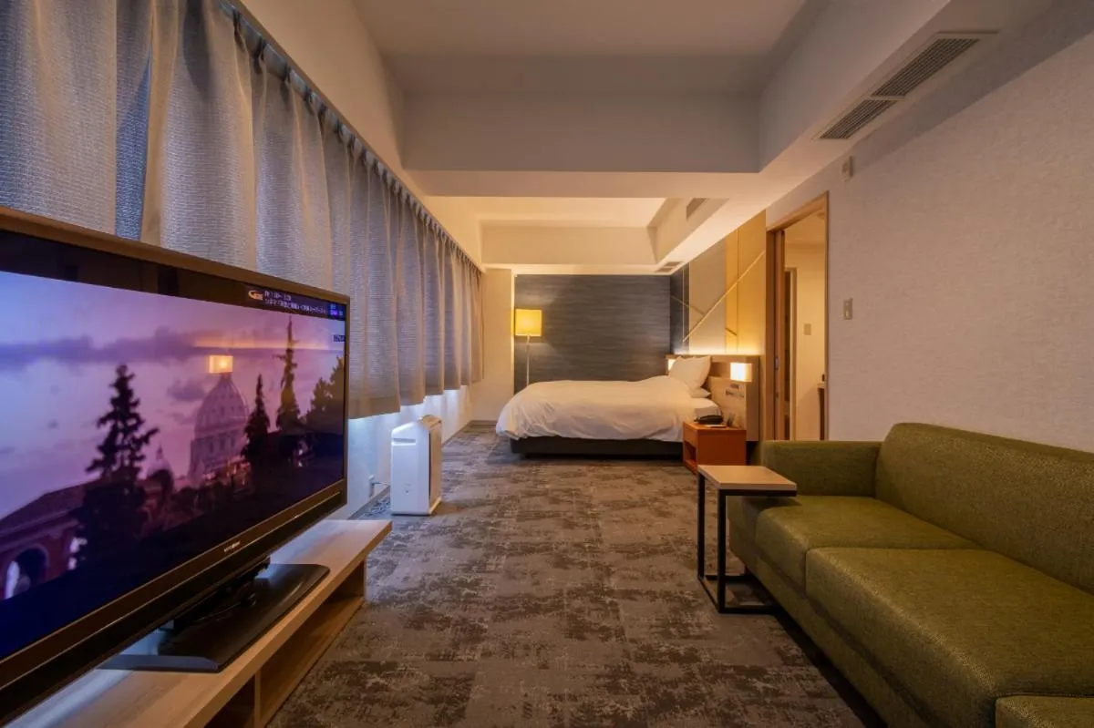 Bed in Hotel Kanazawa