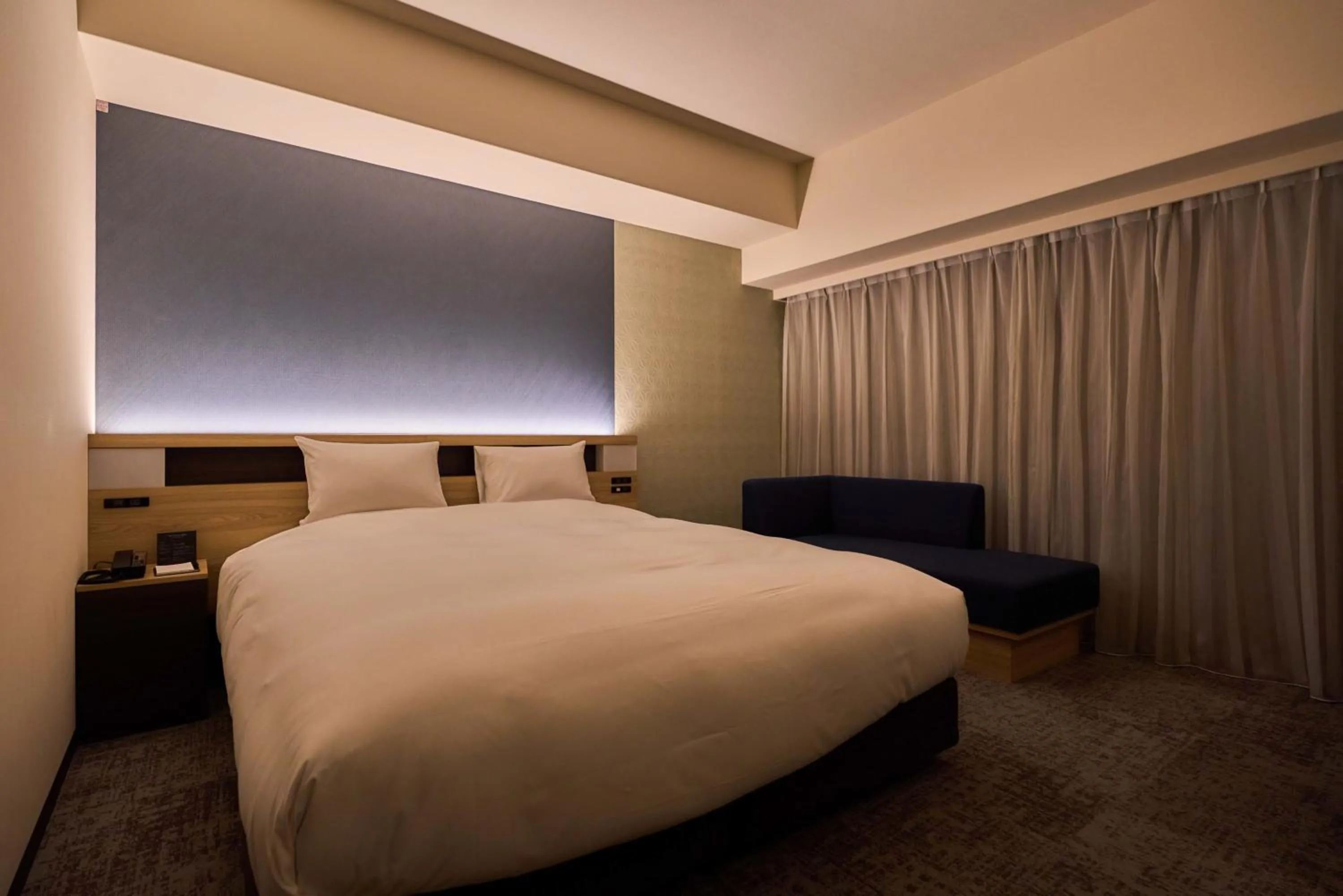 Bed in Hotel Kanazawa