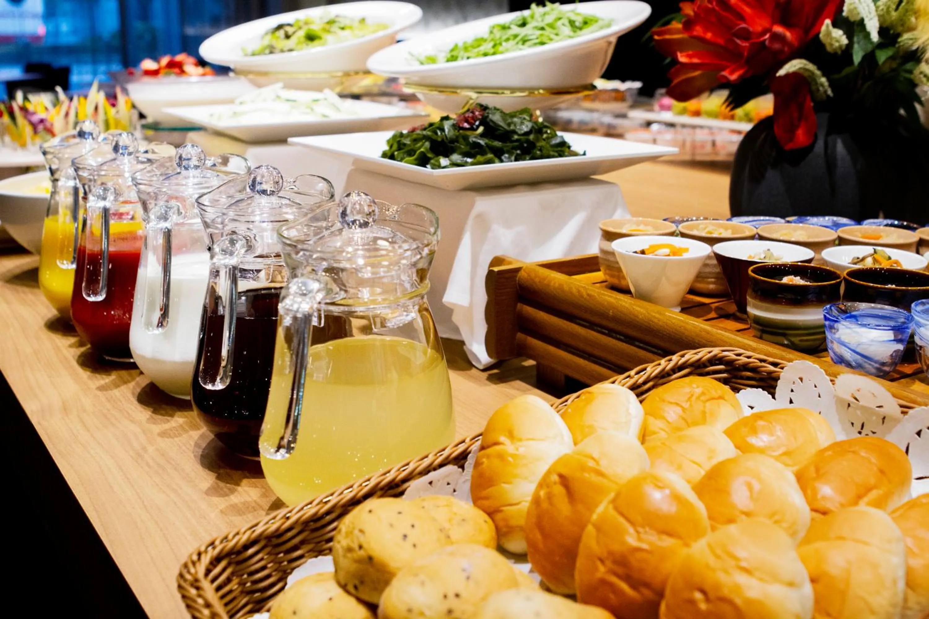 Buffet breakfast in Hotel Kanazawa