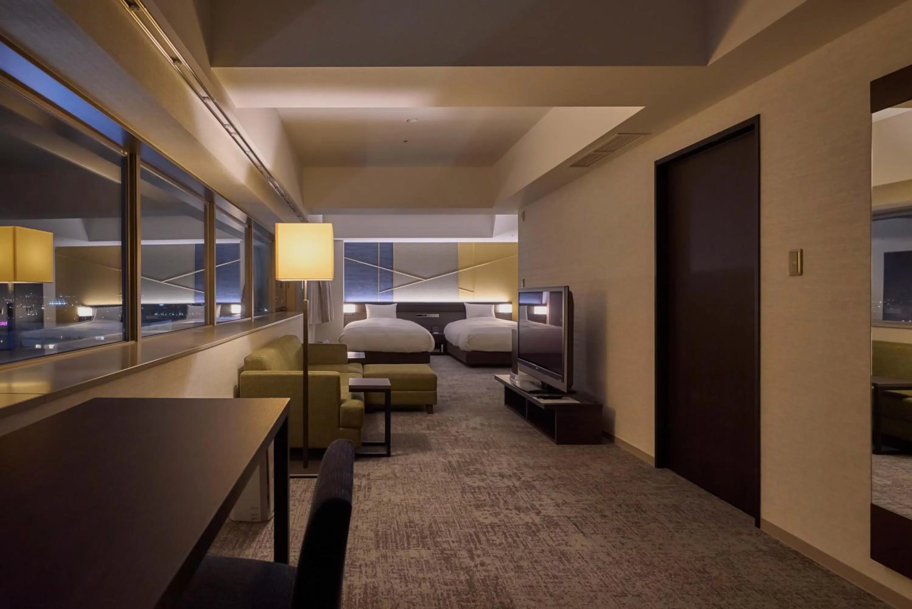 Bed in Hotel Kanazawa