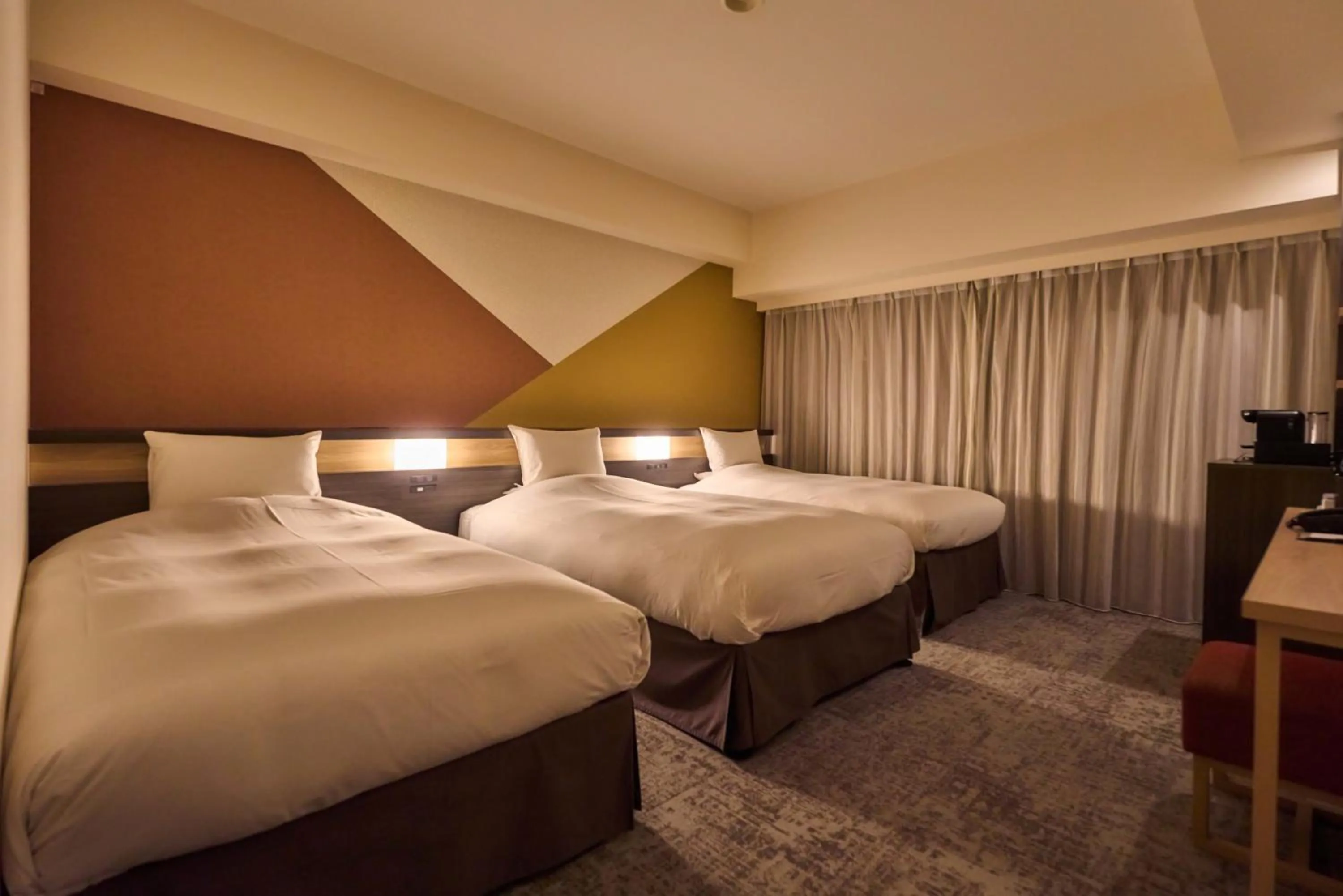 Bed in Hotel Kanazawa