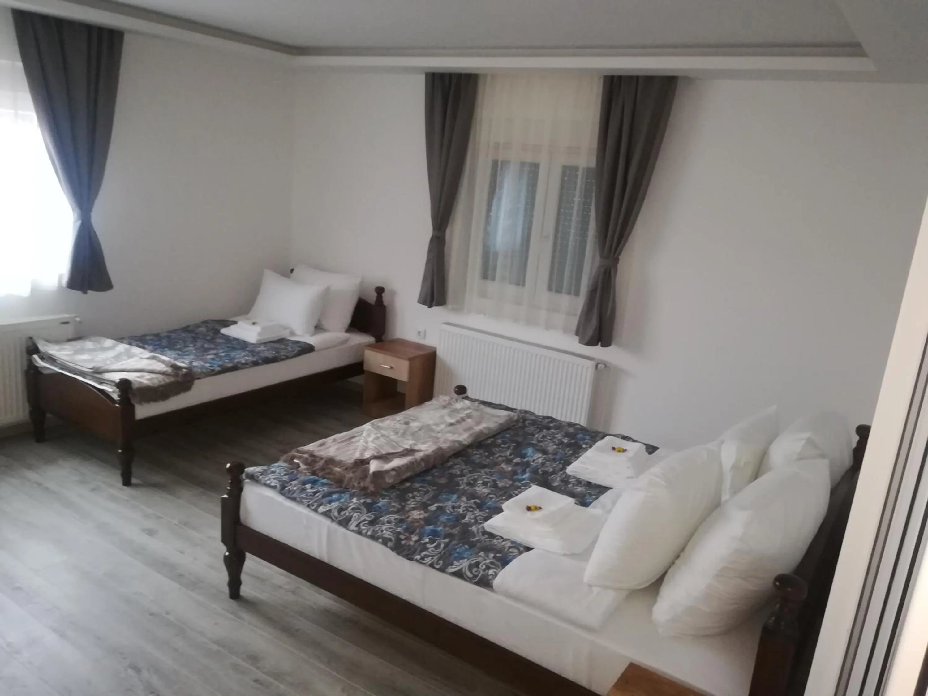 Bed in Karavan 123