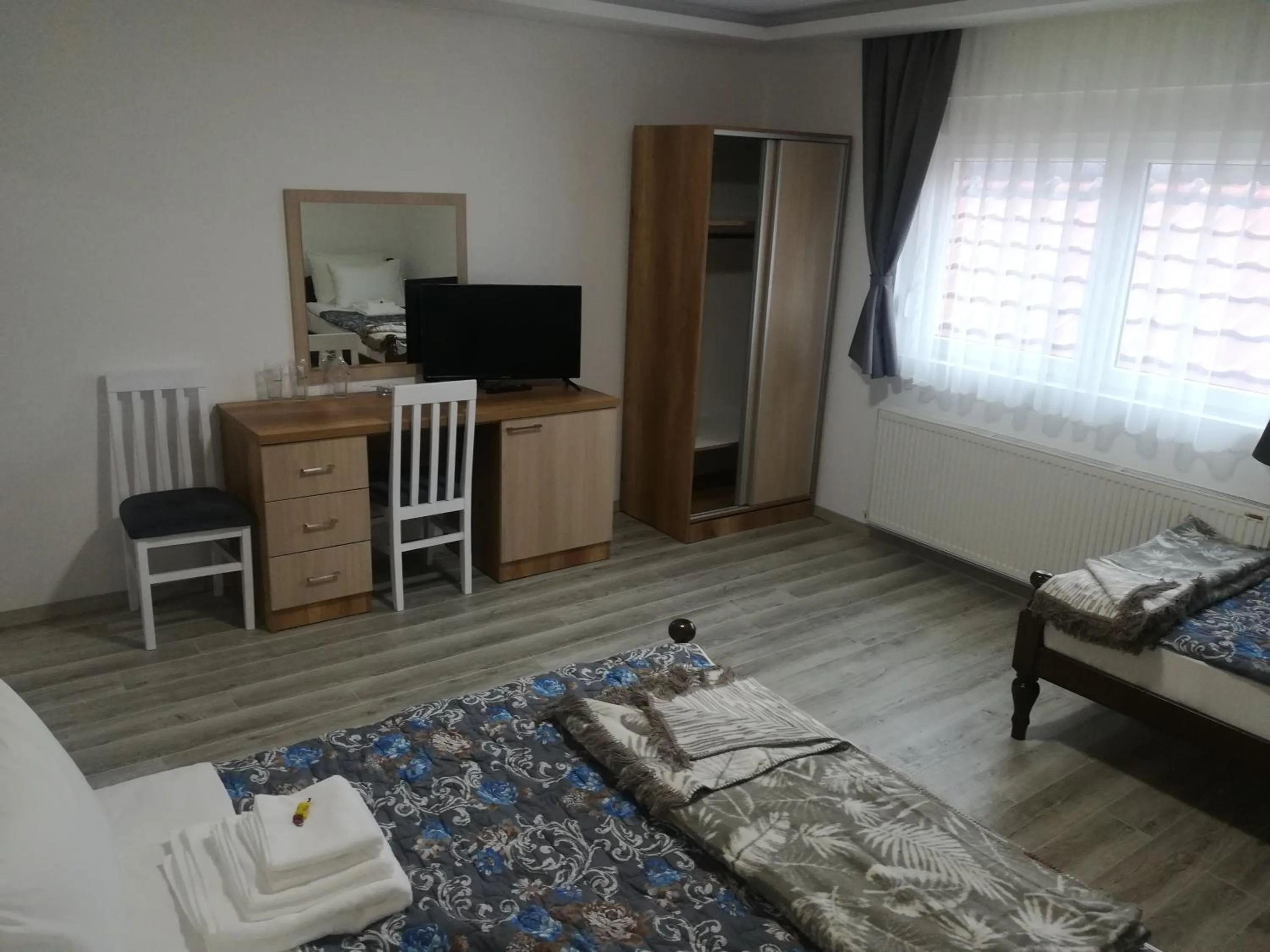 Bed in Karavan 123