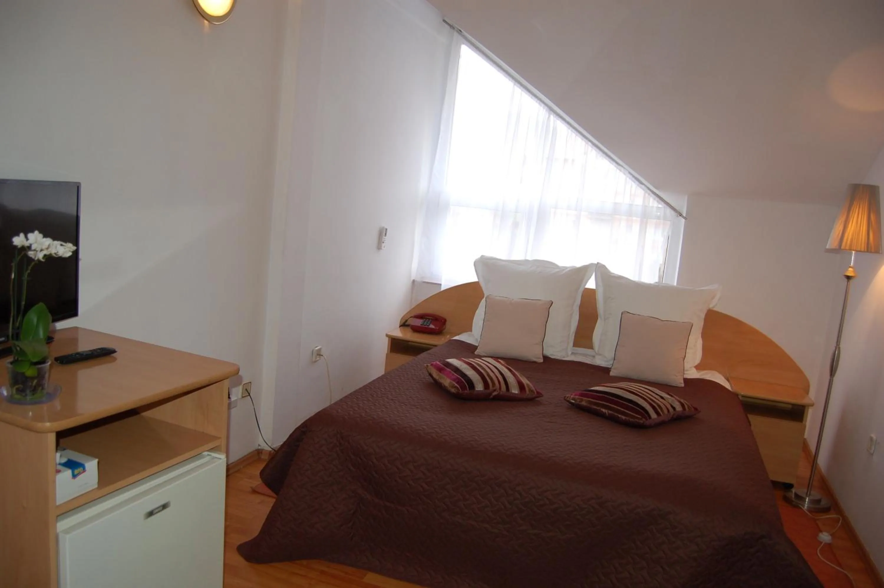 Bed in Motel Maestro