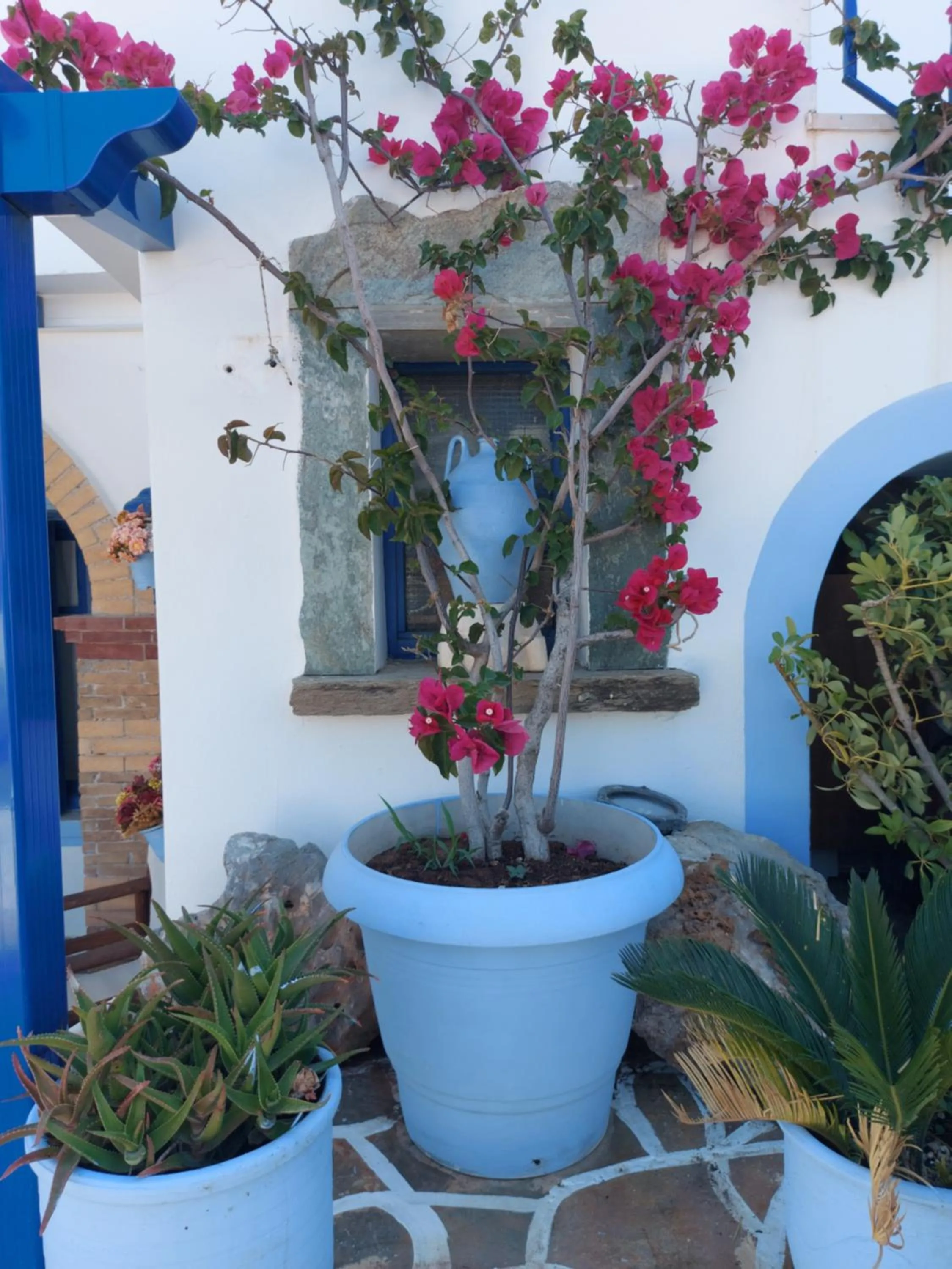 Decorative detail in Pelagia Beach Studios