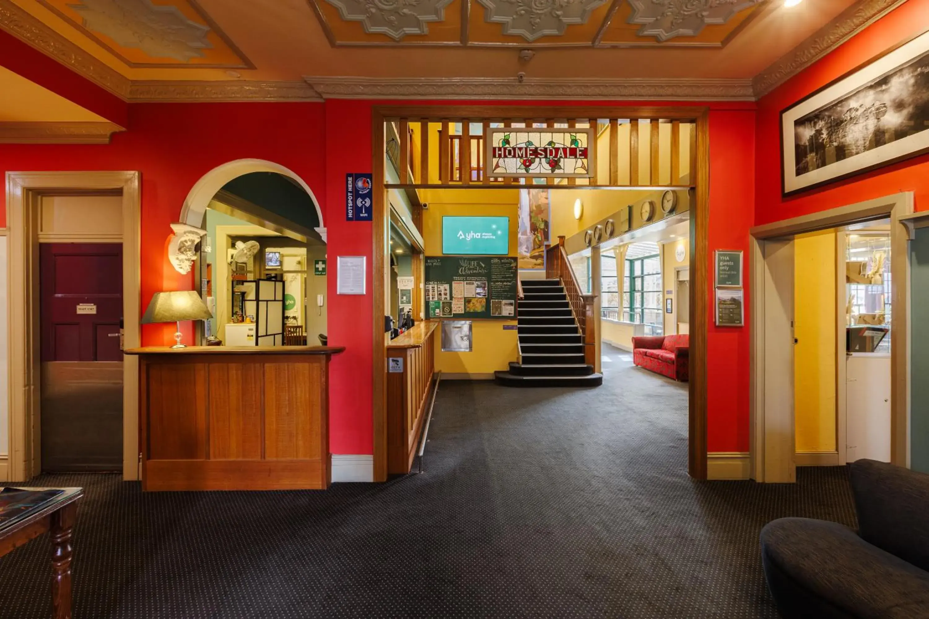 Lobby or reception in YHA Blue Mountains Katoomba Lobby or reception in YHA Blue Mountains Katoomba