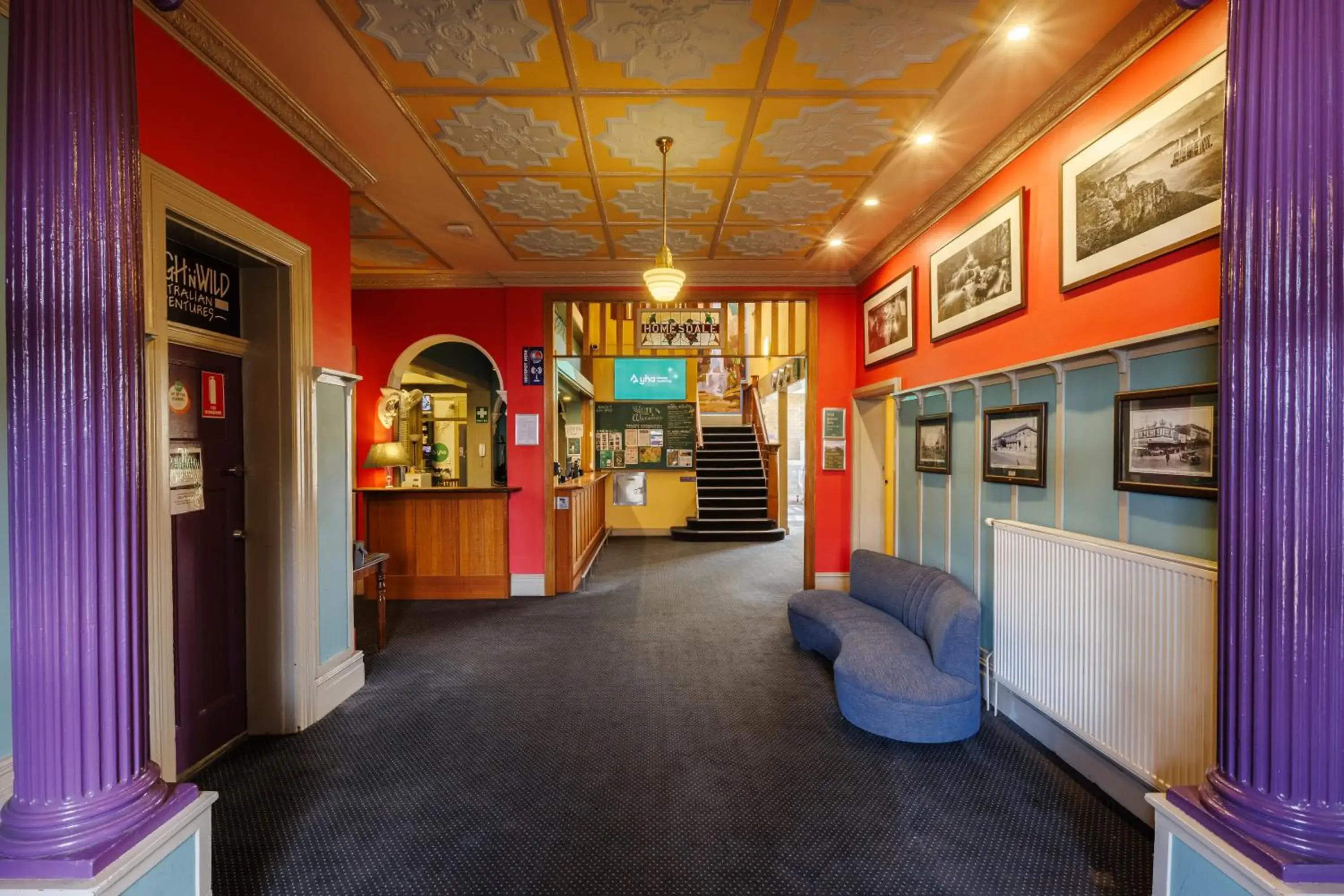 Facade/entrance in YHA Blue Mountains Katoomba Facade/entrance in YHA Blue Mountains Katoomba