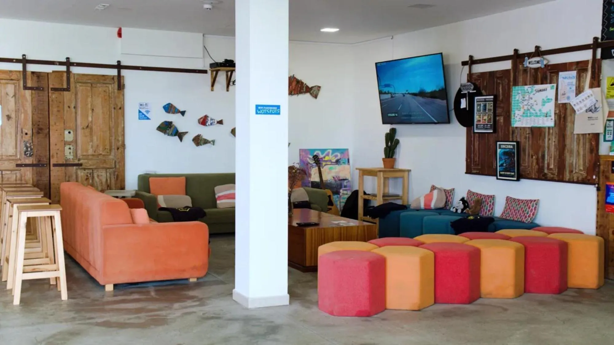 Living room in WOT Ericeira Surf Social