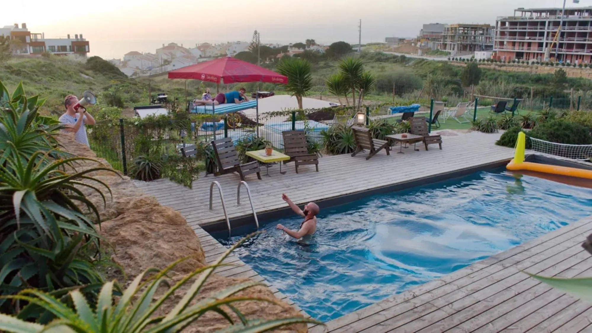 Swimming pool in WOT Ericeira Surf Social