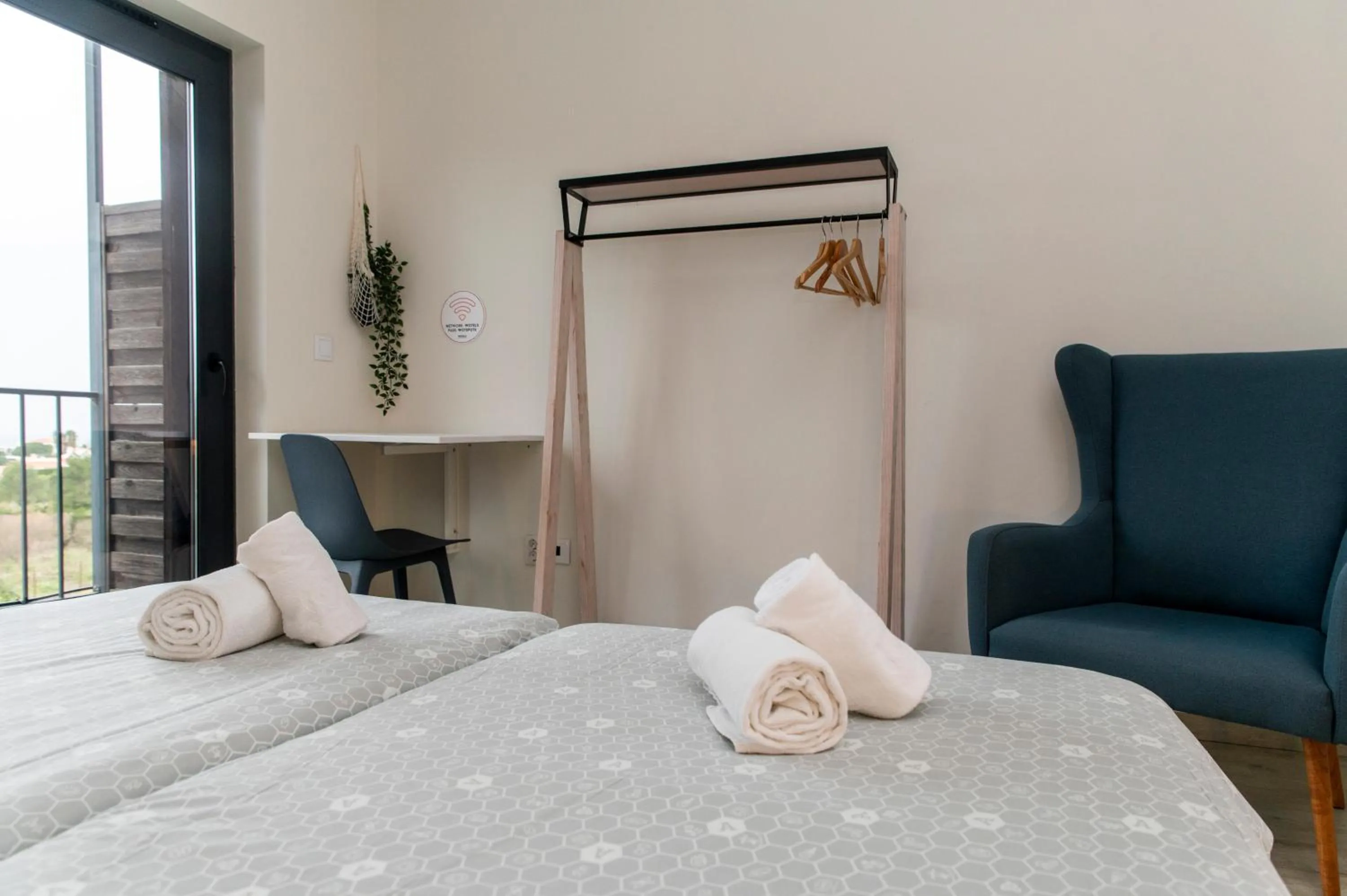 Bed in WOT Ericeira Surf Social