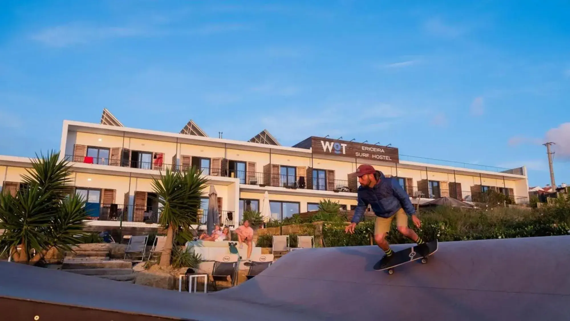 Property building in WOT Ericeira Surf Hostel Property building in WOT Ericeira Surf Hostel