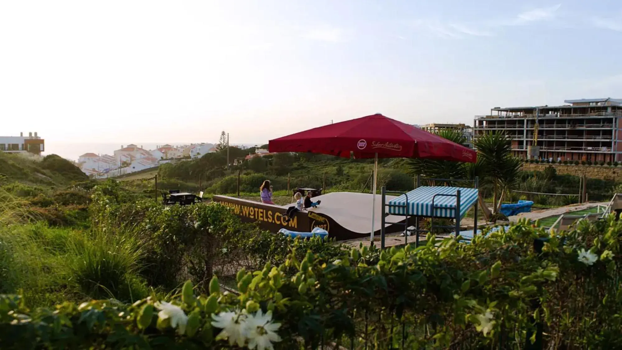 Garden view in WOT Ericeira Surf Hostel Garden view in WOT Ericeira Surf Hostel