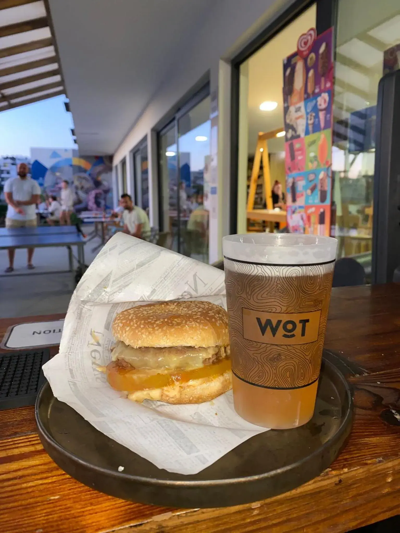 Food and drinks in WOT Ericeira Surf Hostel Food and drinks in WOT Ericeira Surf Hostel