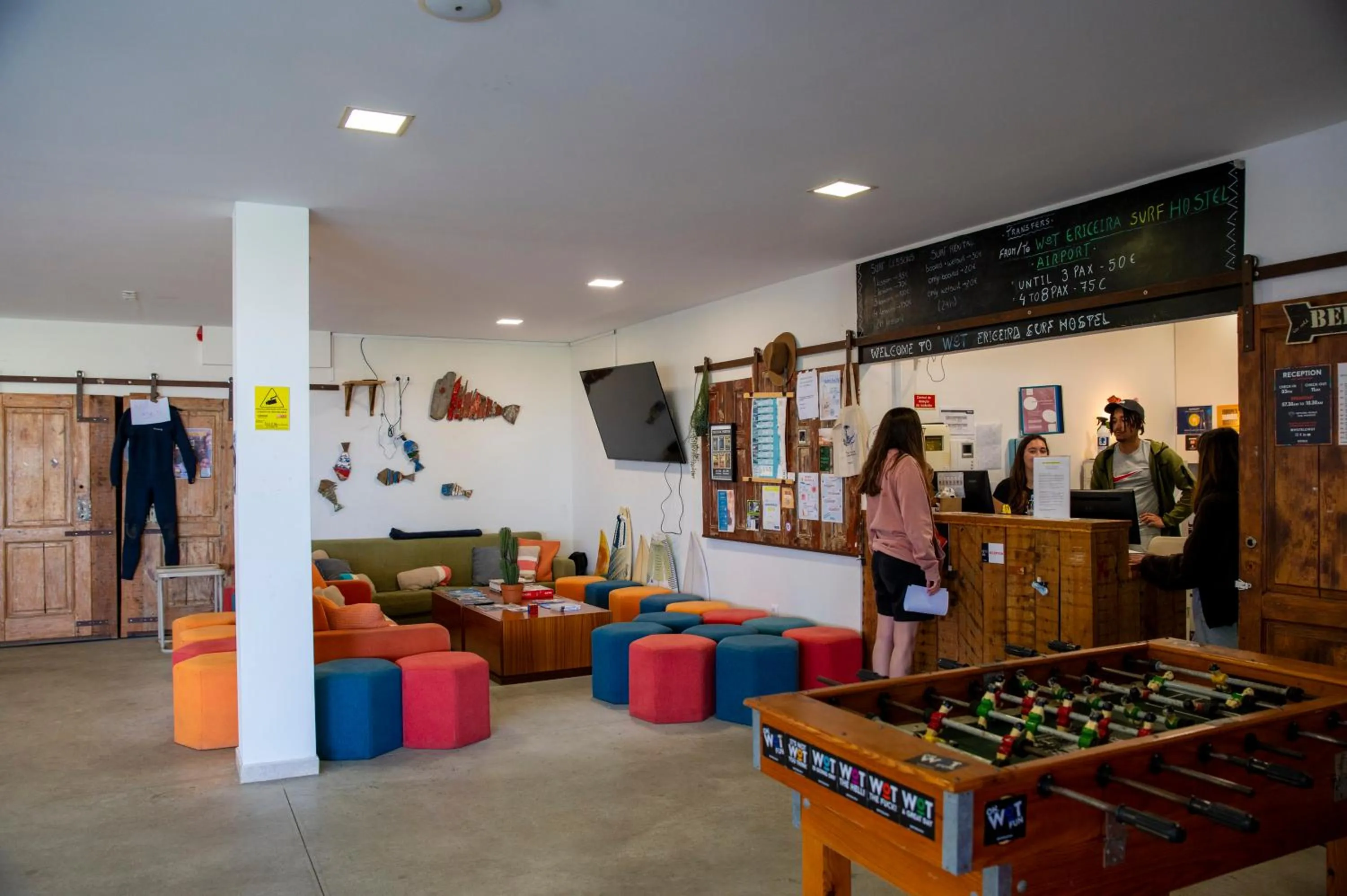Lobby or reception in WOT Ericeira Surf Social