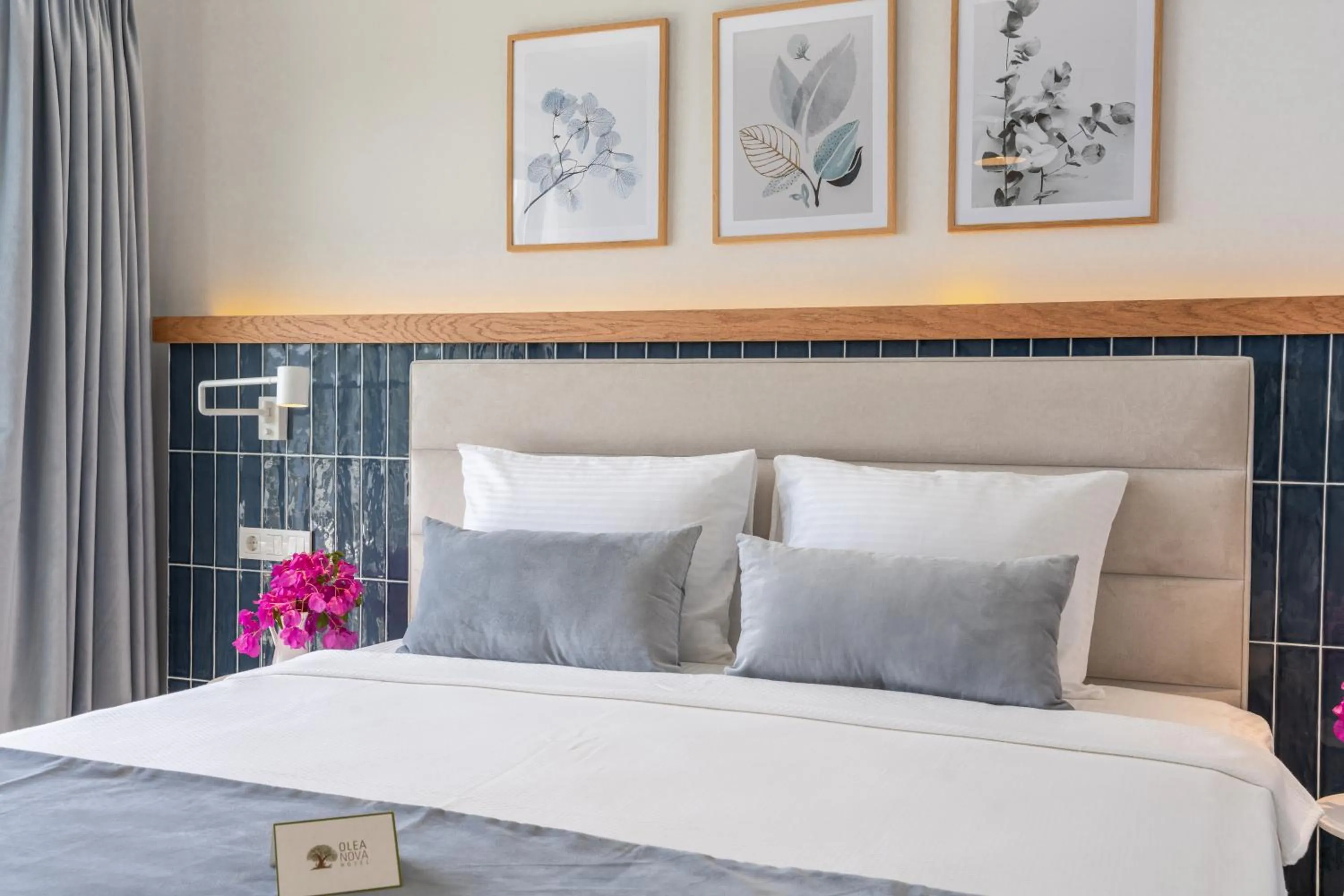 Bed in Olea Nova Hotel