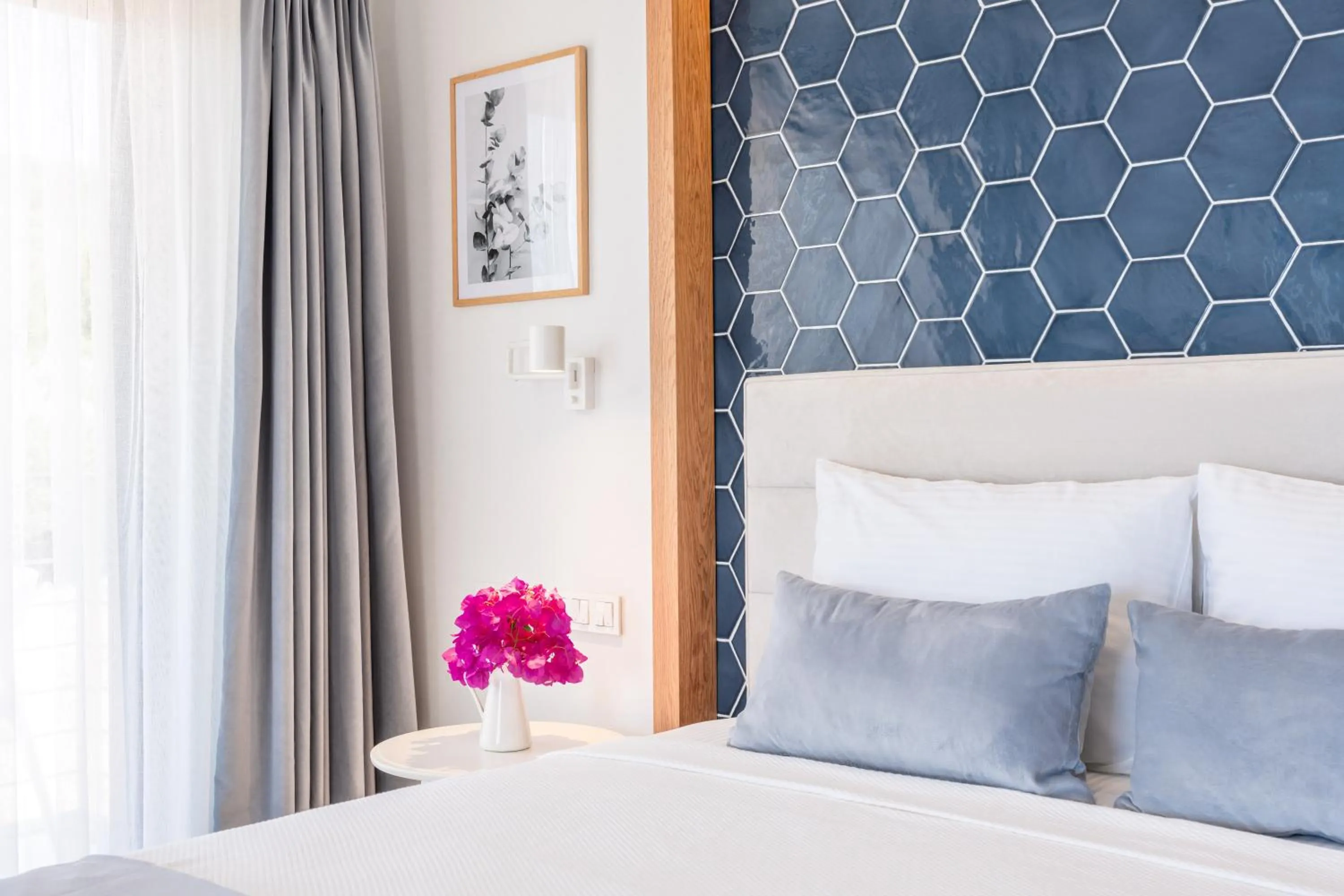 Bed in Olea Nova Hotel