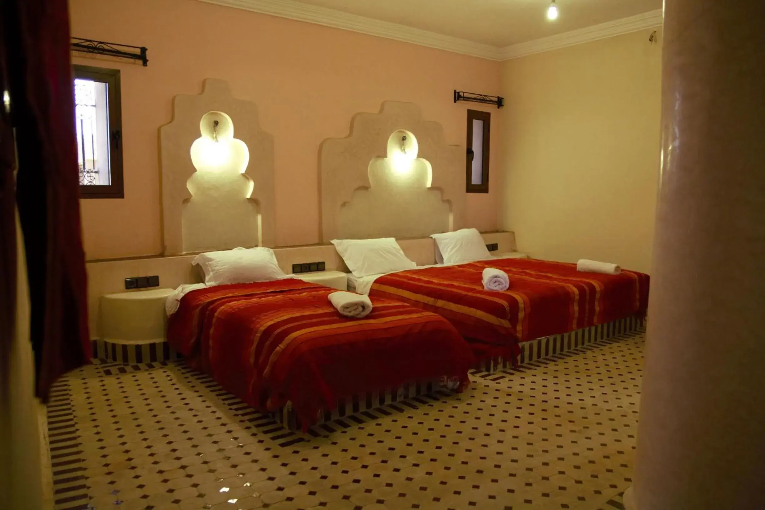Triple Room in Auberge La Source Triple Room in Auberge La Source