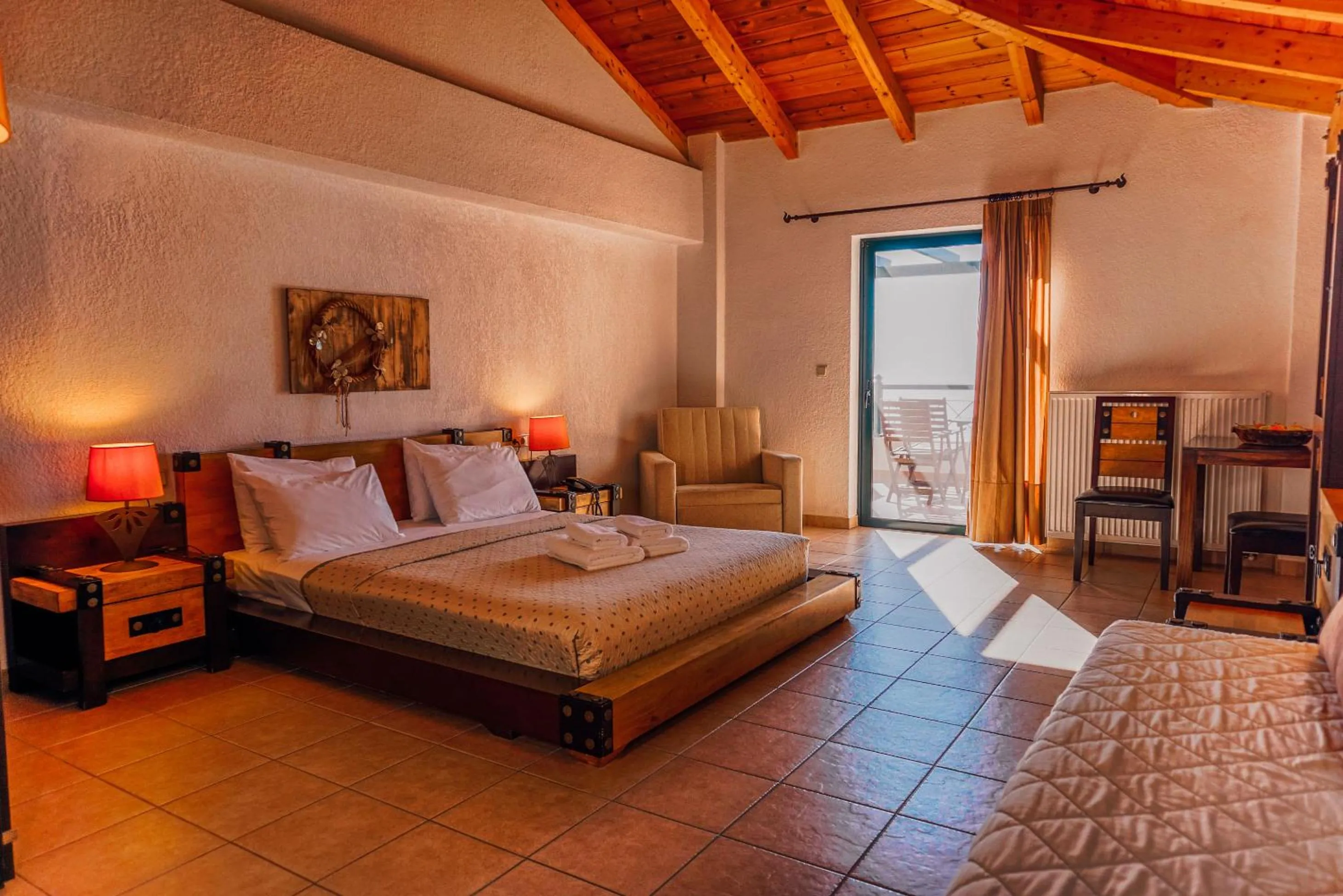 Sea view, Bed in Natura Club Hotel & Spa - Adults Guests