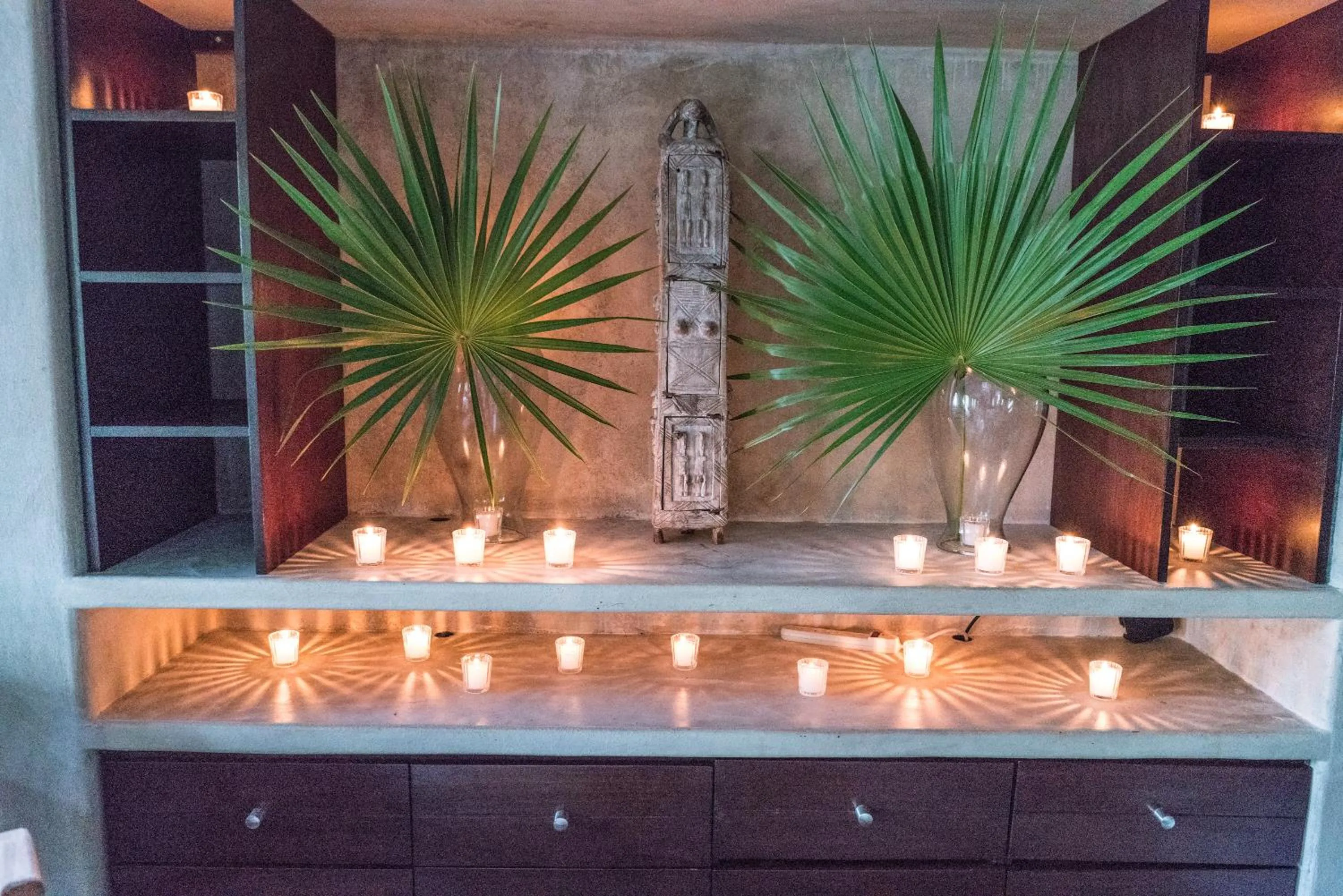 Decorative detail in Casa Maya Kaan