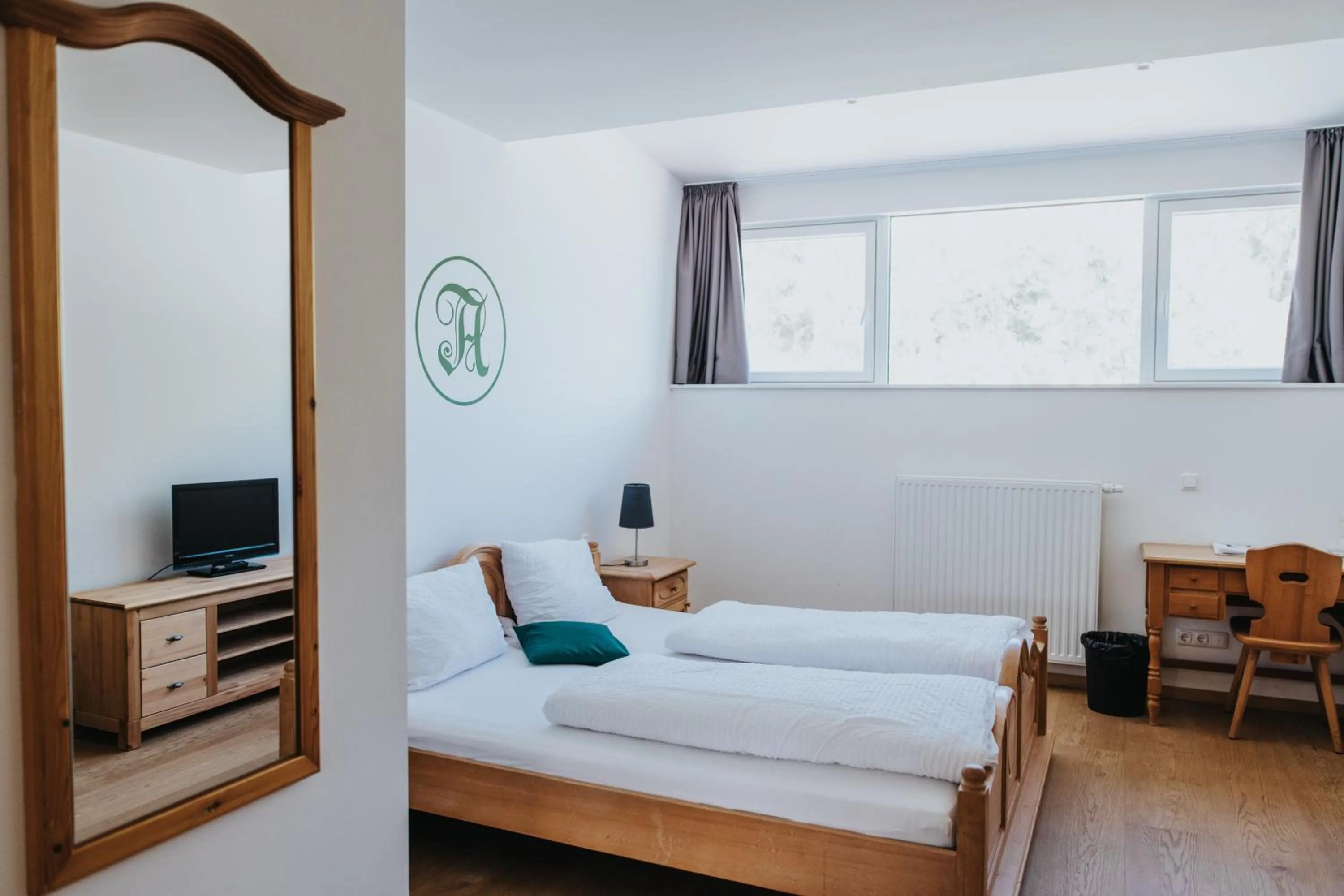 Bed in Angermühle Landgasthof