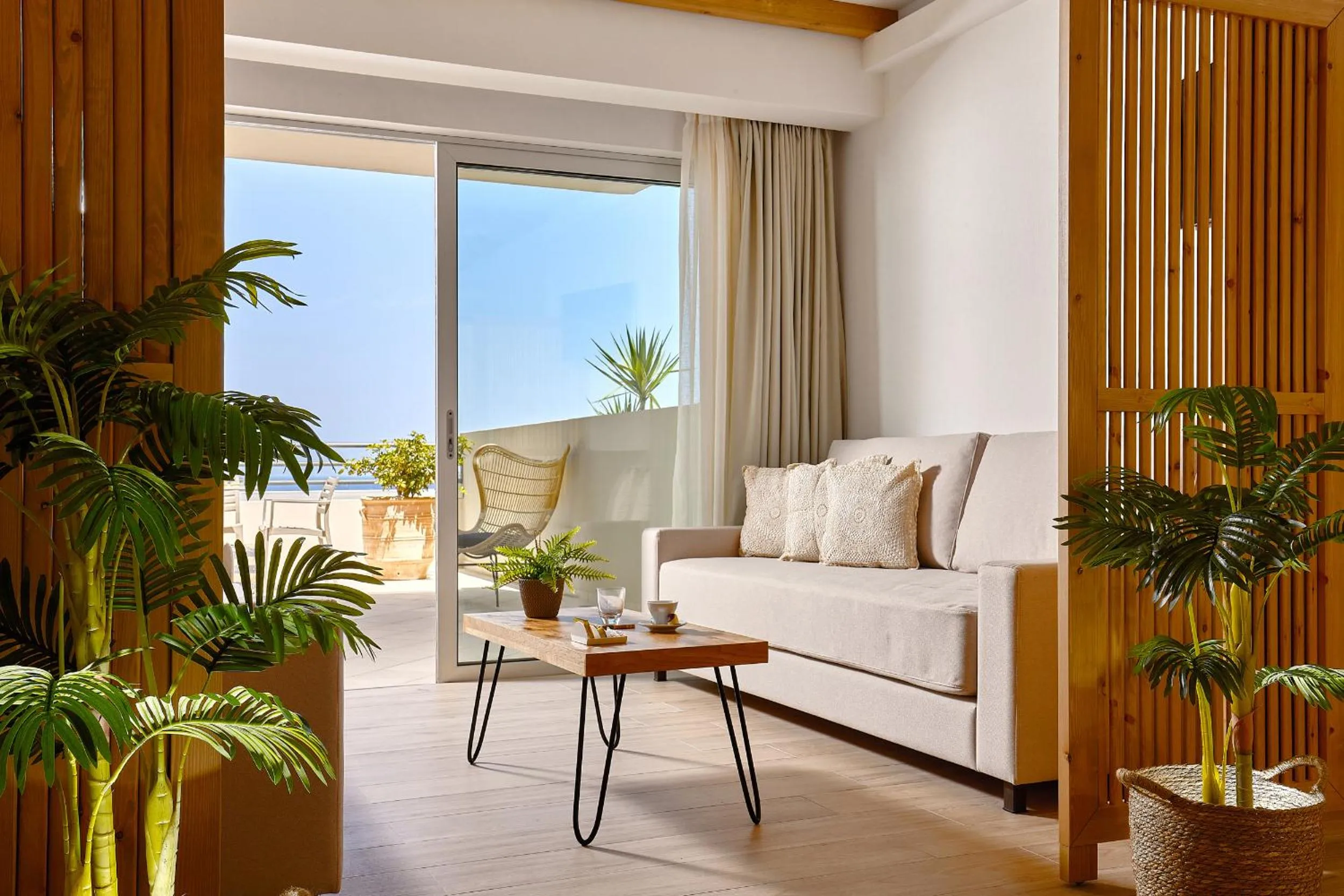 Living room in Blue Marine Resort and Spa Hotel