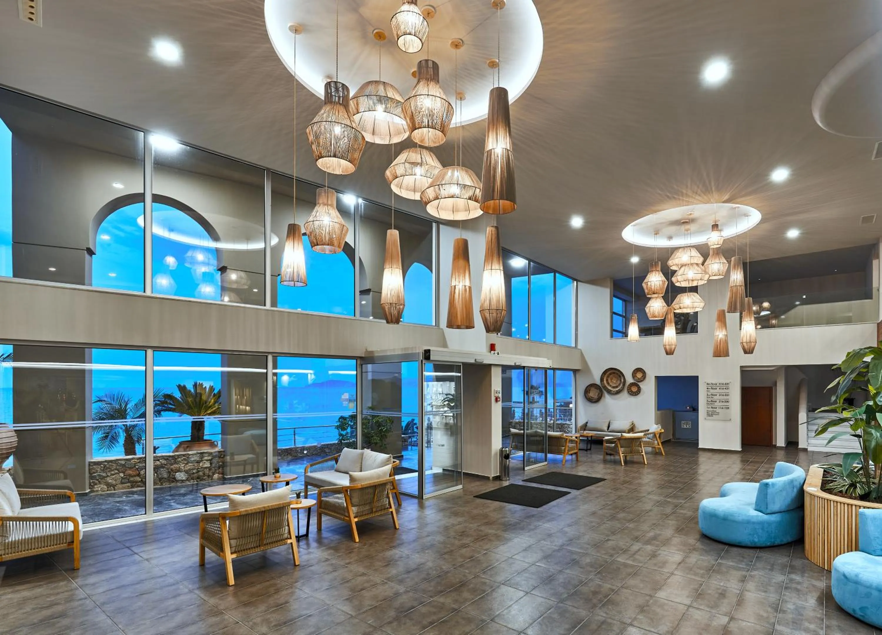 Living room in Blue Marine Resort and Spa Hotel