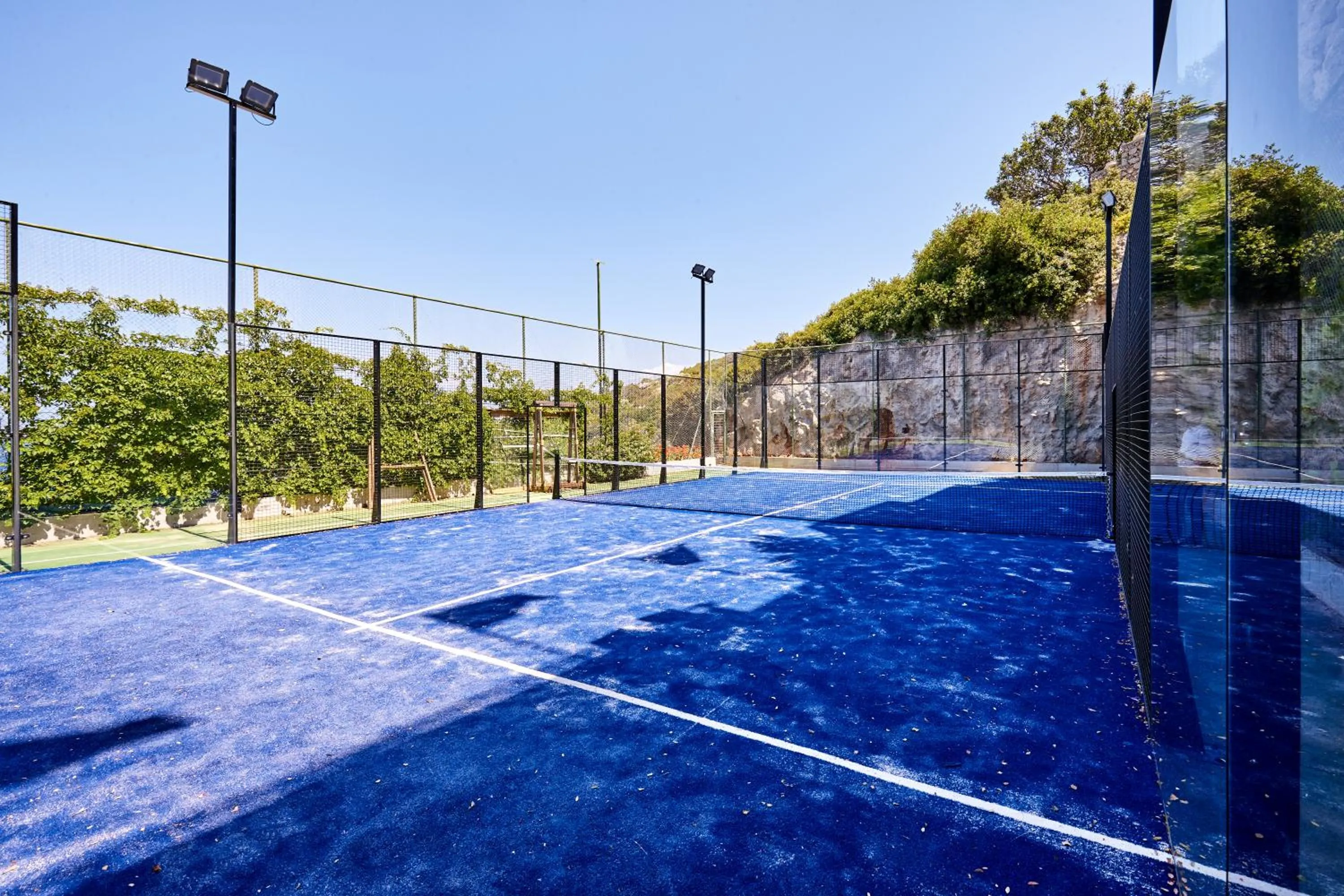 Tennis court in Blue Marine Resort and Spa Hotel