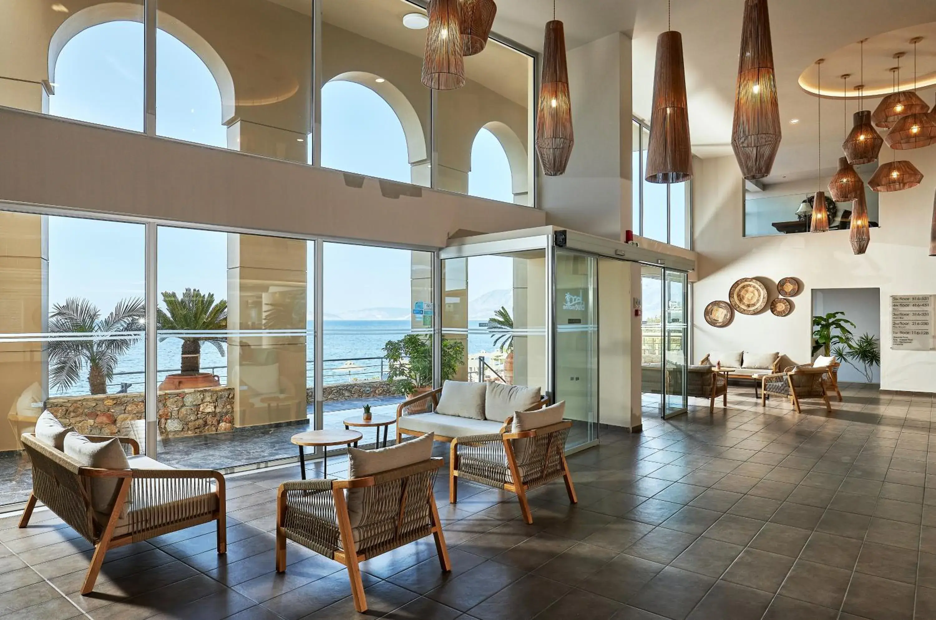 Living room in Blue Marine Resort and Spa Hotel Living room in Blue Marine Resort and Spa Hotel