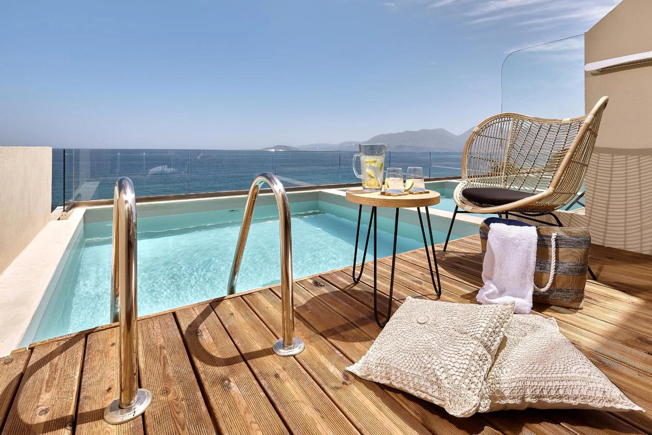 Pool view in Blue Marine Resort and Spa Hotel