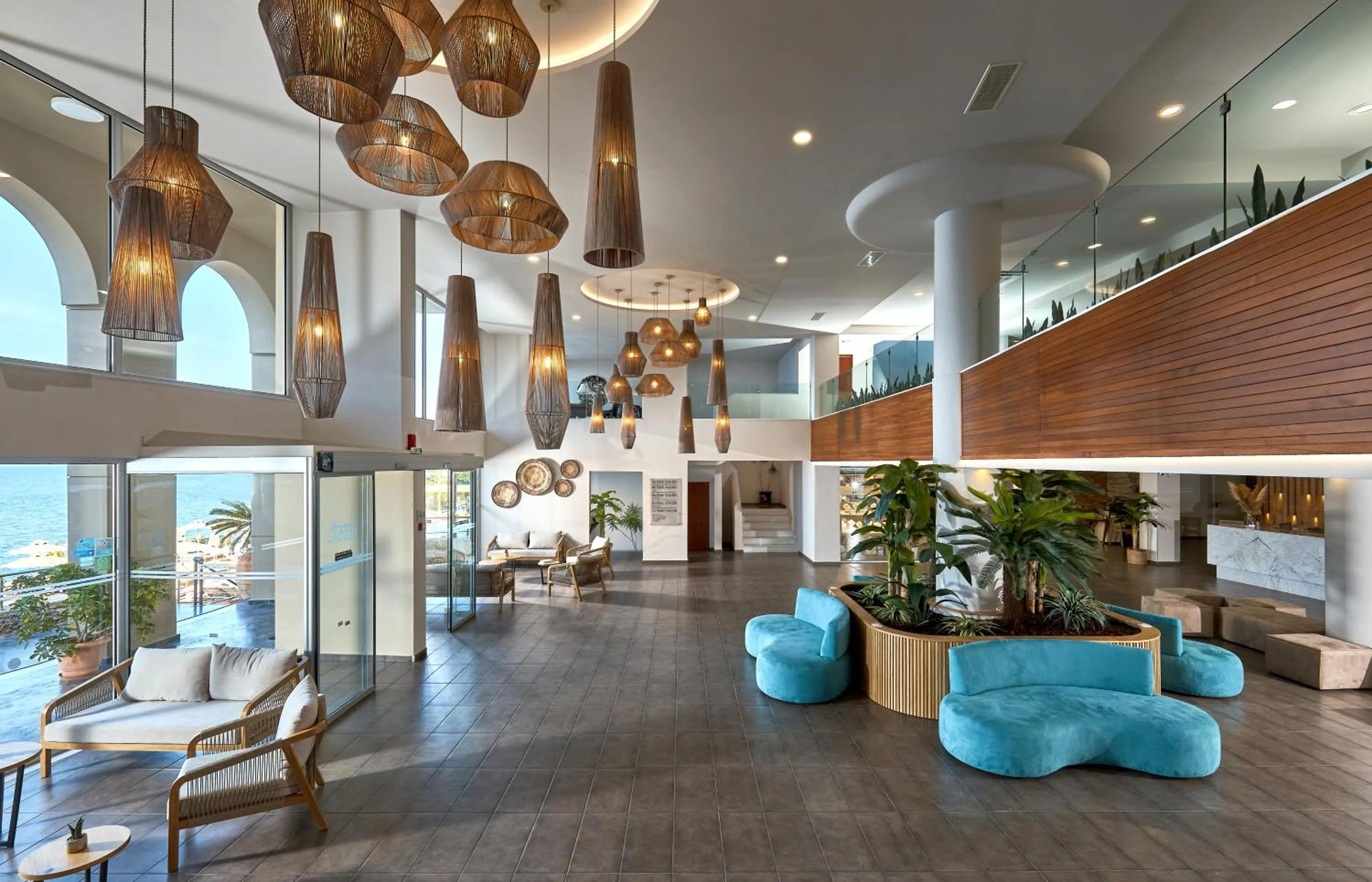 Living room in Blue Marine Resort and Spa Hotel