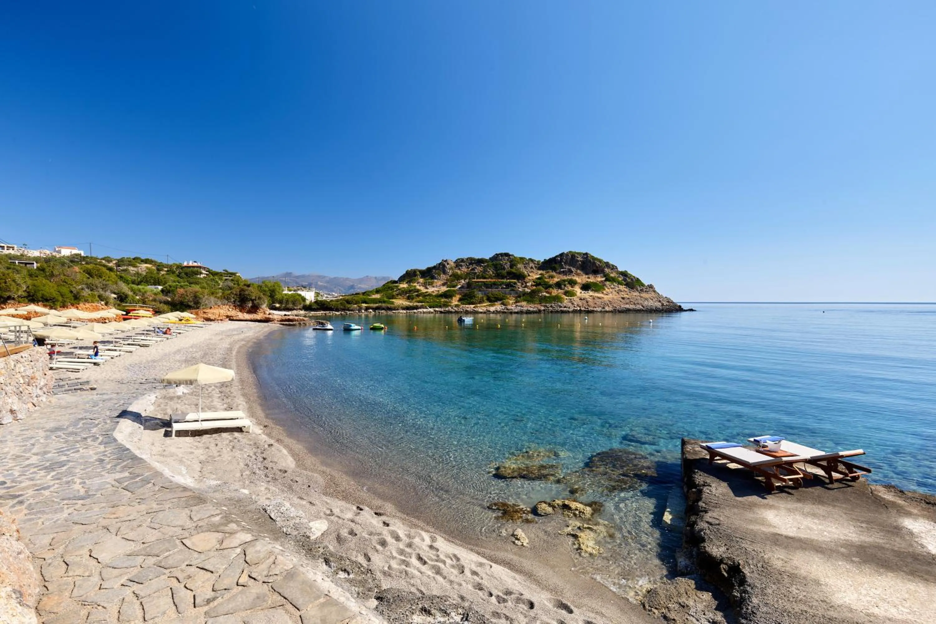 Beach in Blue Marine Resort and Spa Hotel