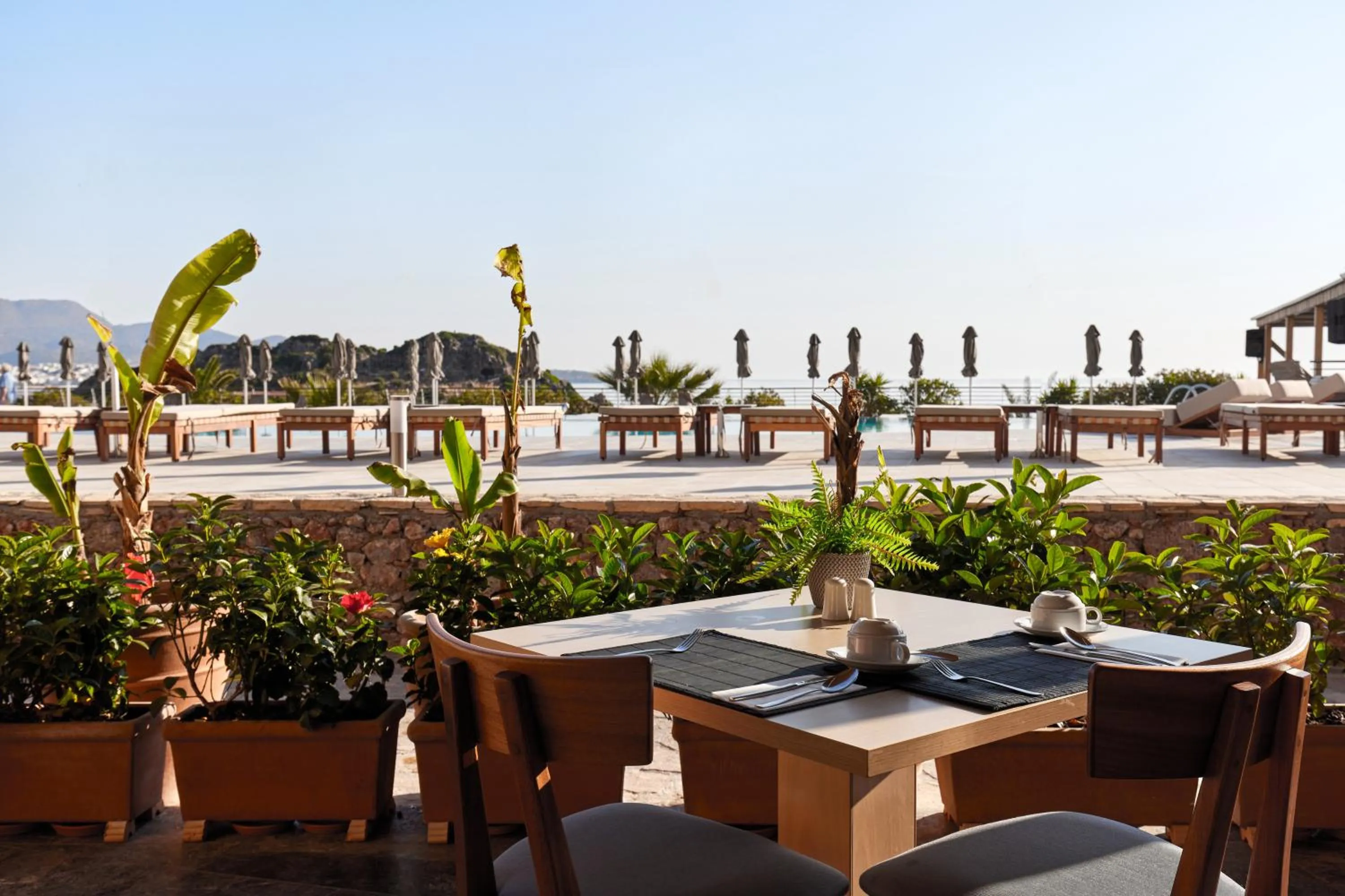 Restaurant/places to eat in Blue Marine Resort and Spa Hotel