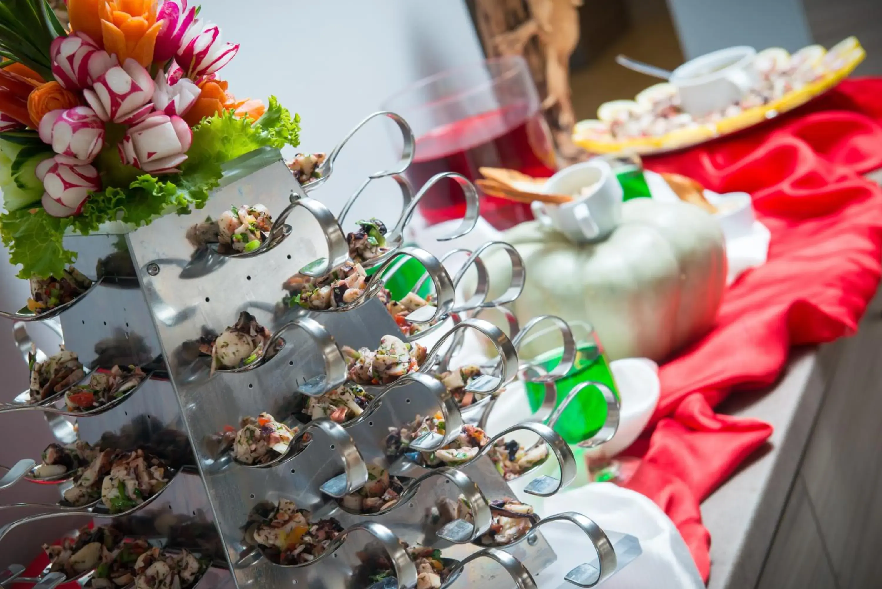 Food and drinks in Blue Marine Resort and Spa Hotel Food and drinks in Blue Marine Resort and Spa Hotel