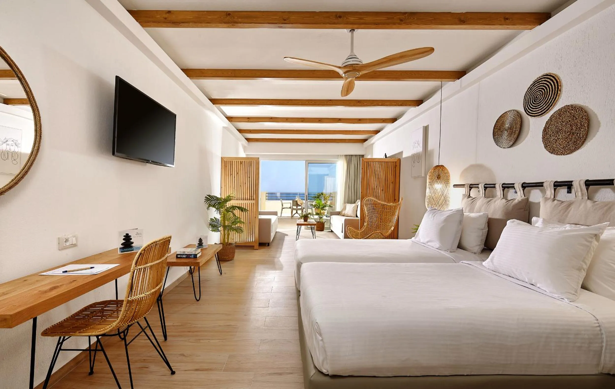 Photo of the whole room, Bed in Blue Marine Resort and Spa Hotel