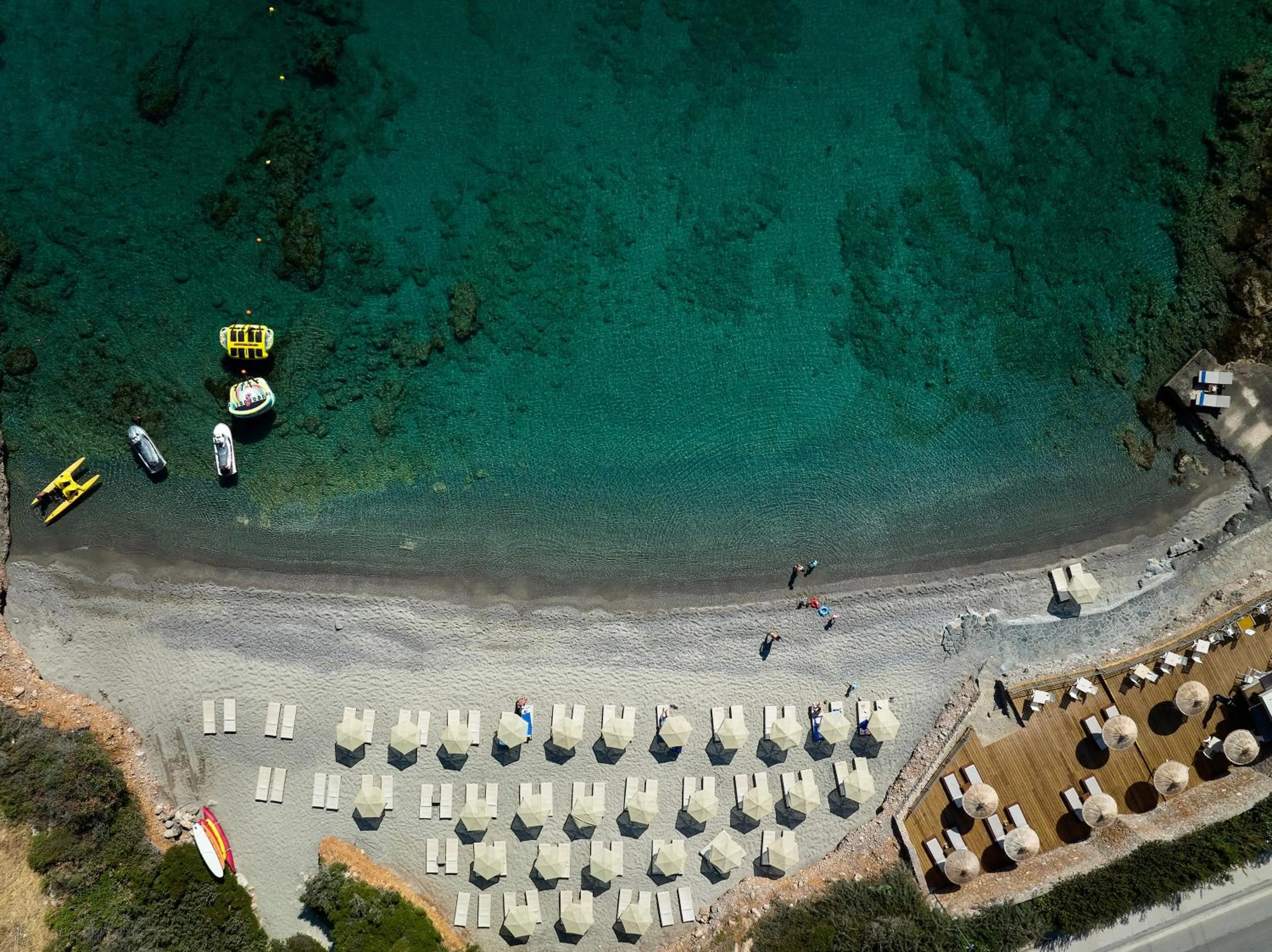 Beach in Blue Marine Resort and Spa Hotel
