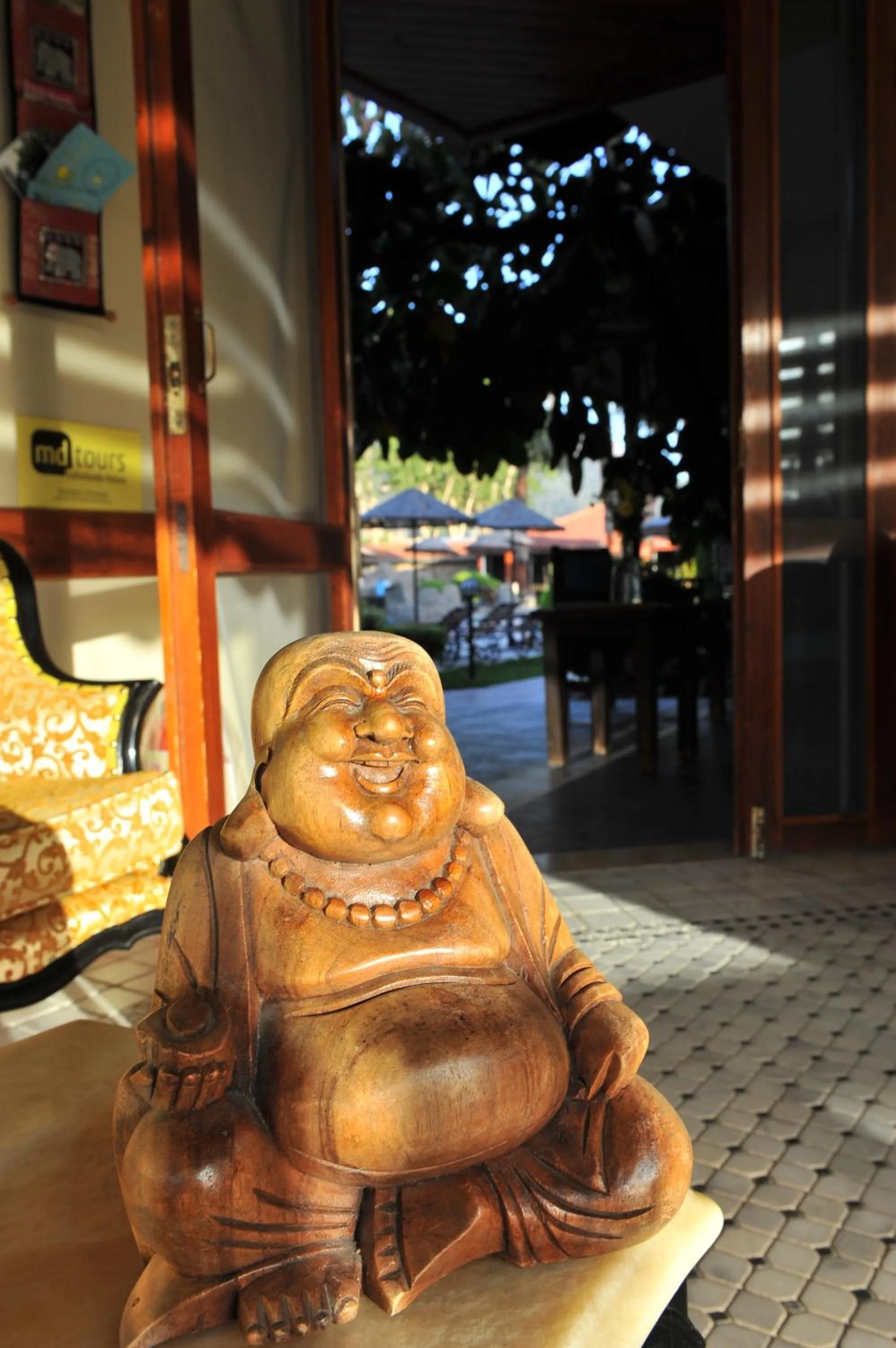 Decorative detail in Grenadine Lodge