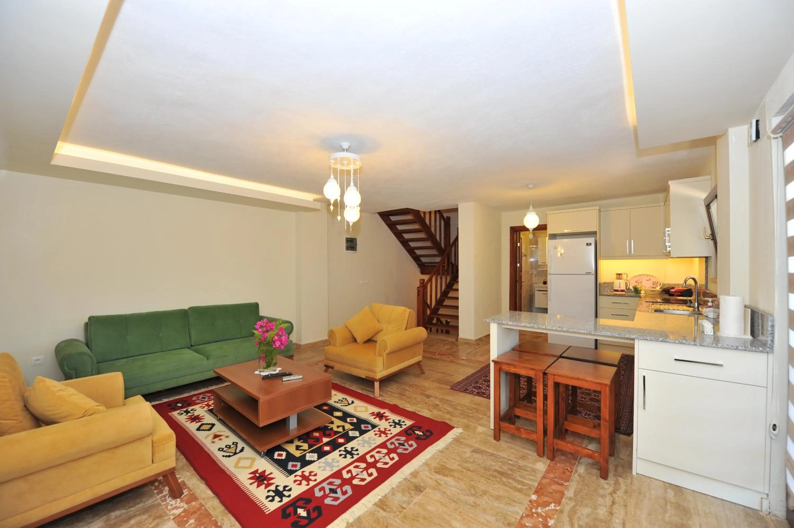 Living room in Grenadine Lodge