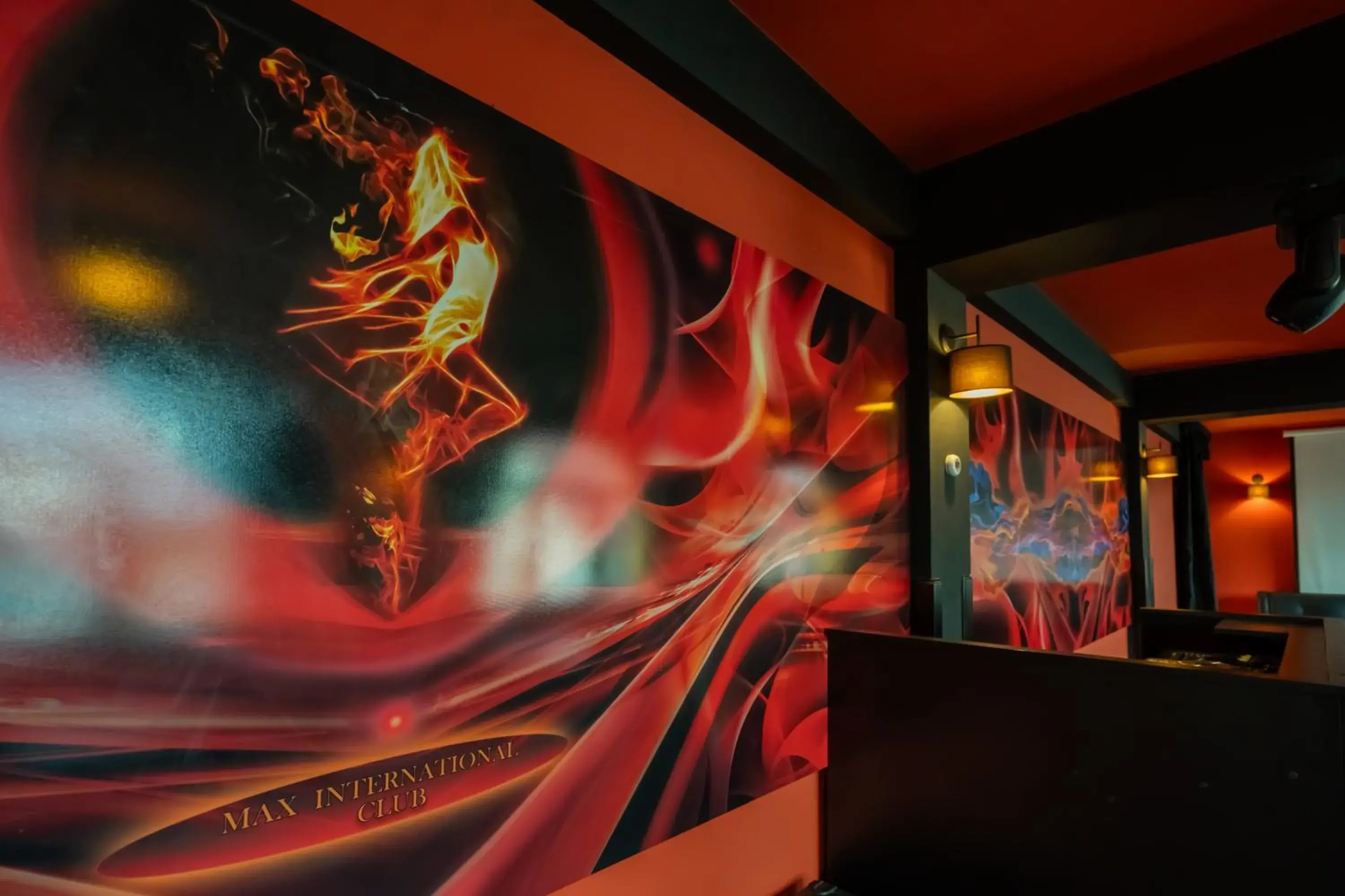 Lounge or bar in Complex Turistic Max International Lounge or bar in Complex Turistic Max International