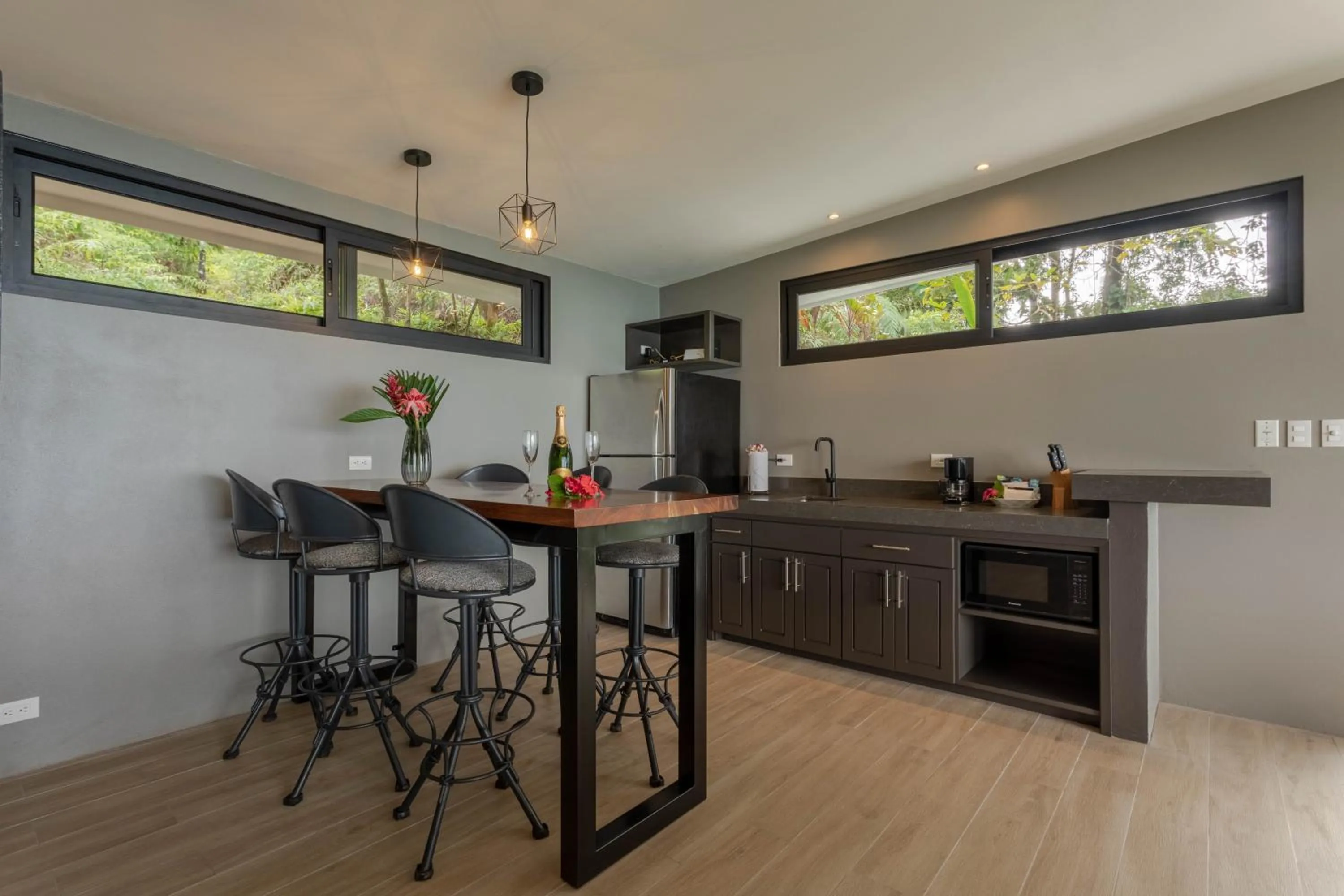 Kitchen or kitchenette in Rancho Pacifico - Boutique Hotel for Adults