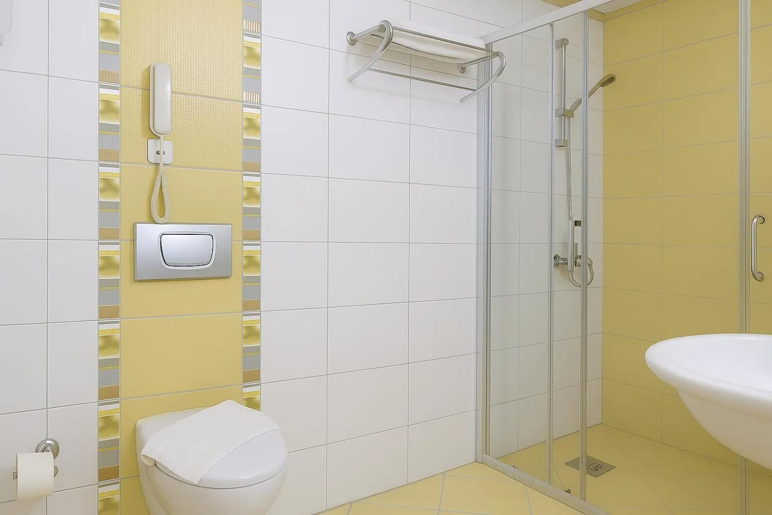 Bathroom in CihanTürk Hotel