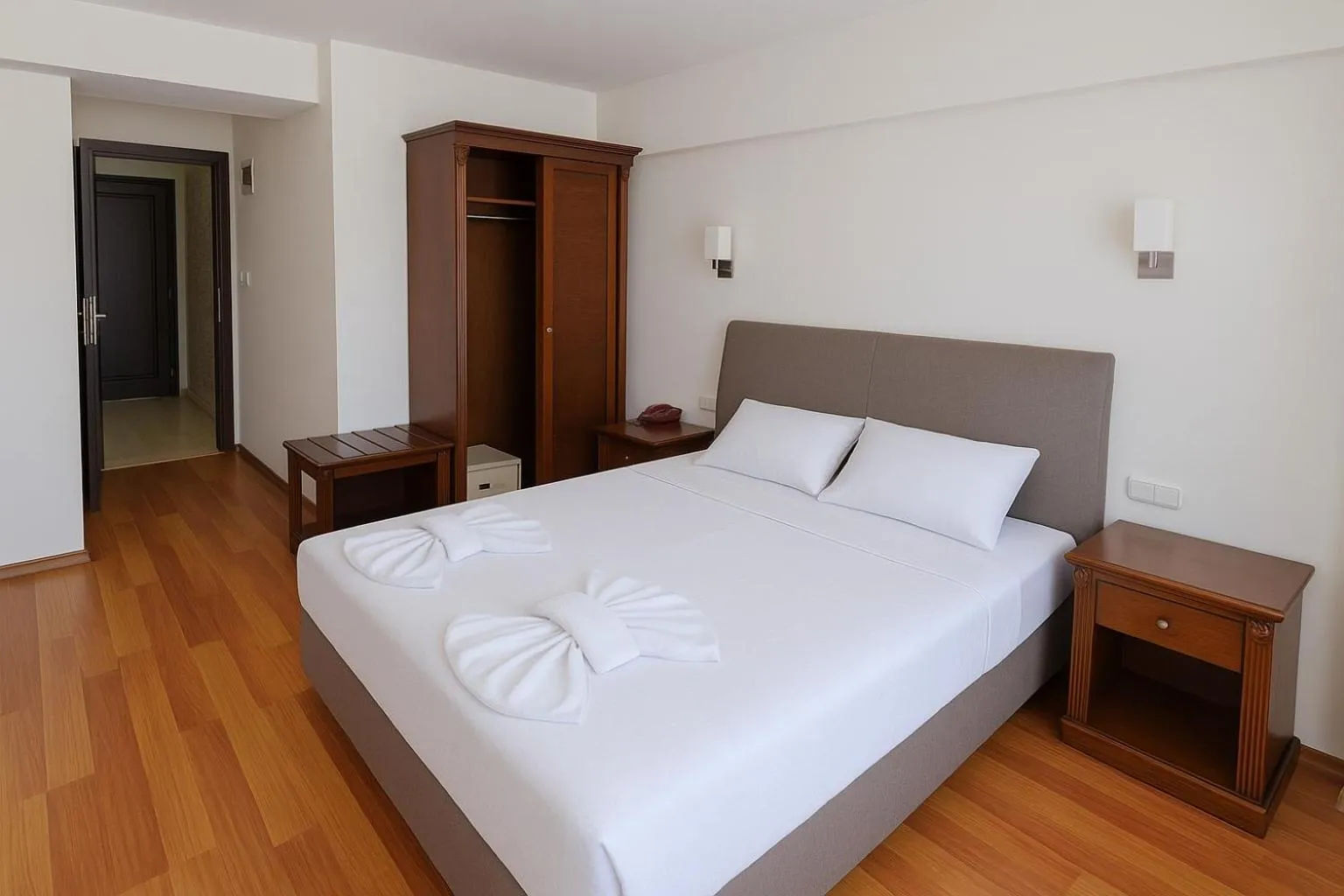 Bed in CihanTürk Hotel