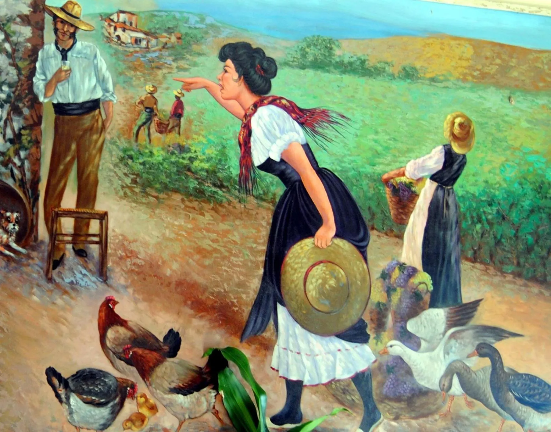 Decorative detail in Hotel Quitagolpe