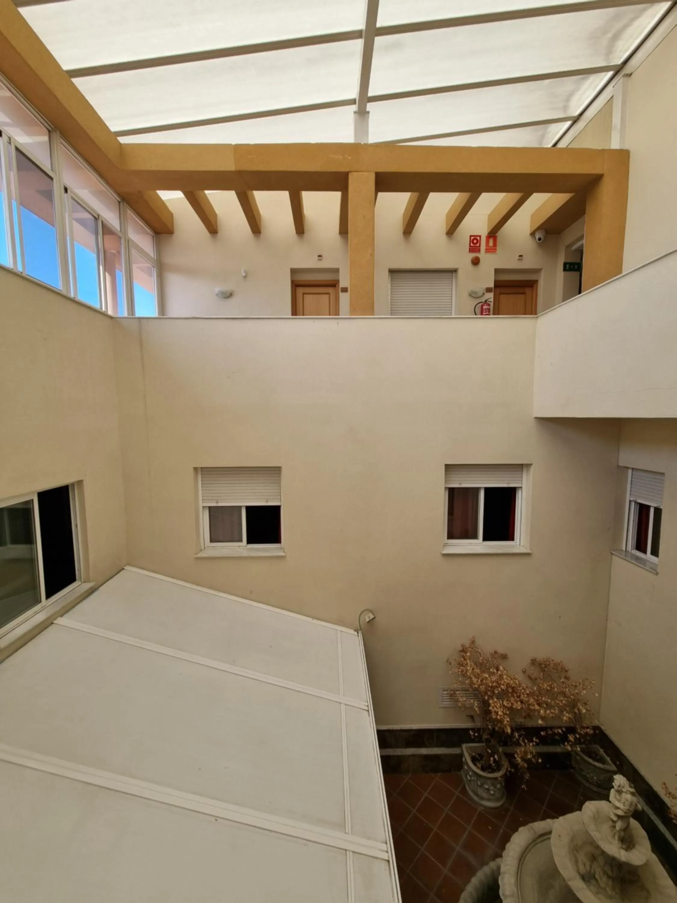 Bed in Hotel Quitagolpe