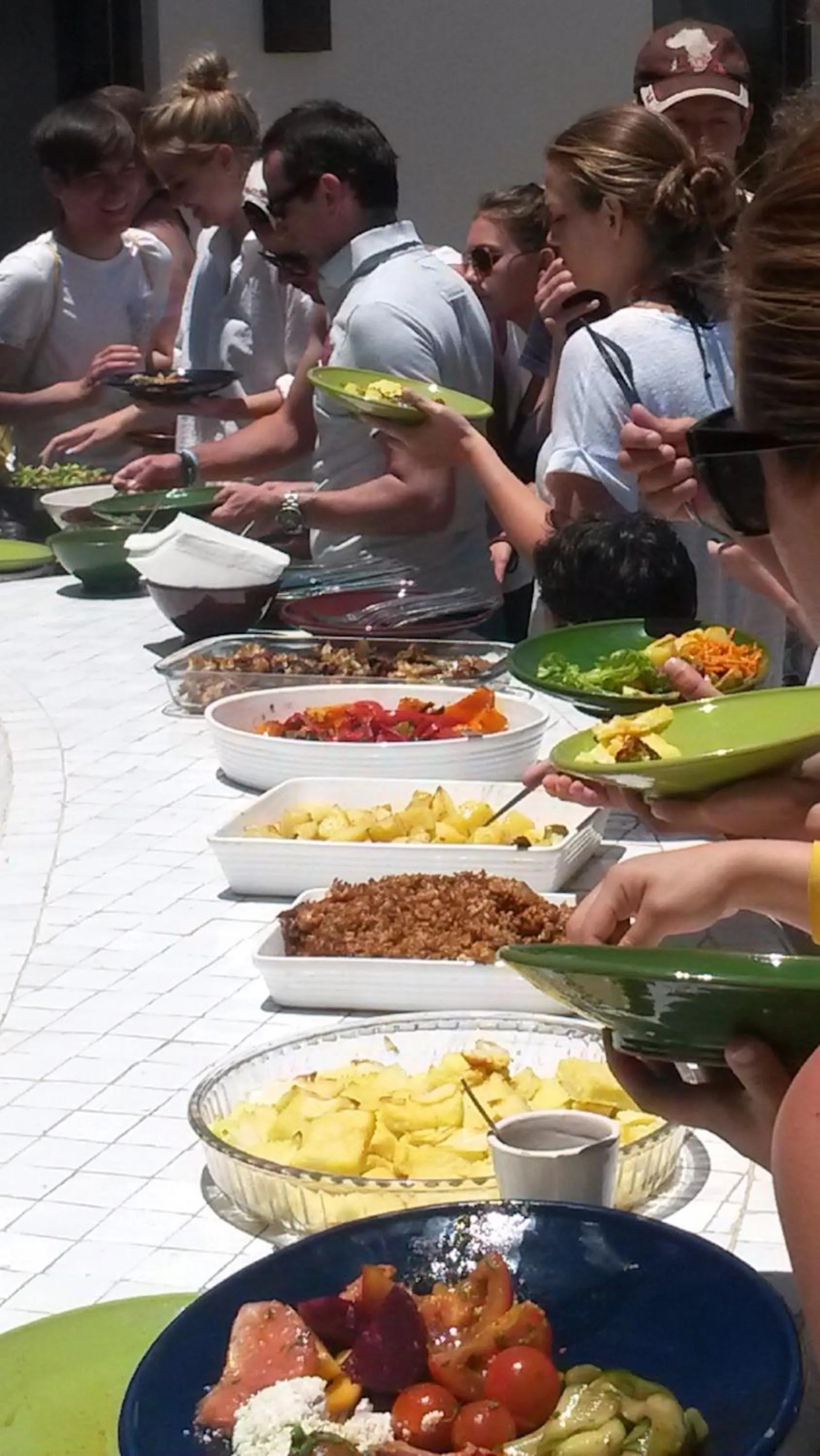 Breakfast in Les Jardins de Villa Maroc