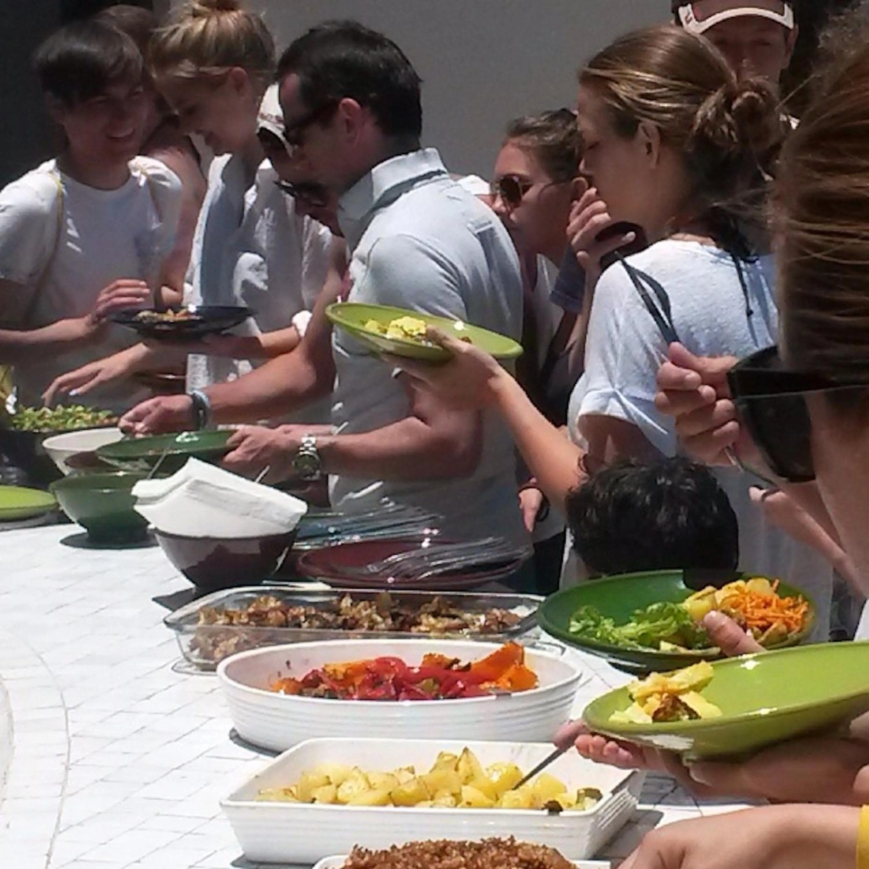 BBQ facilities in Les Jardins de Villa Maroc