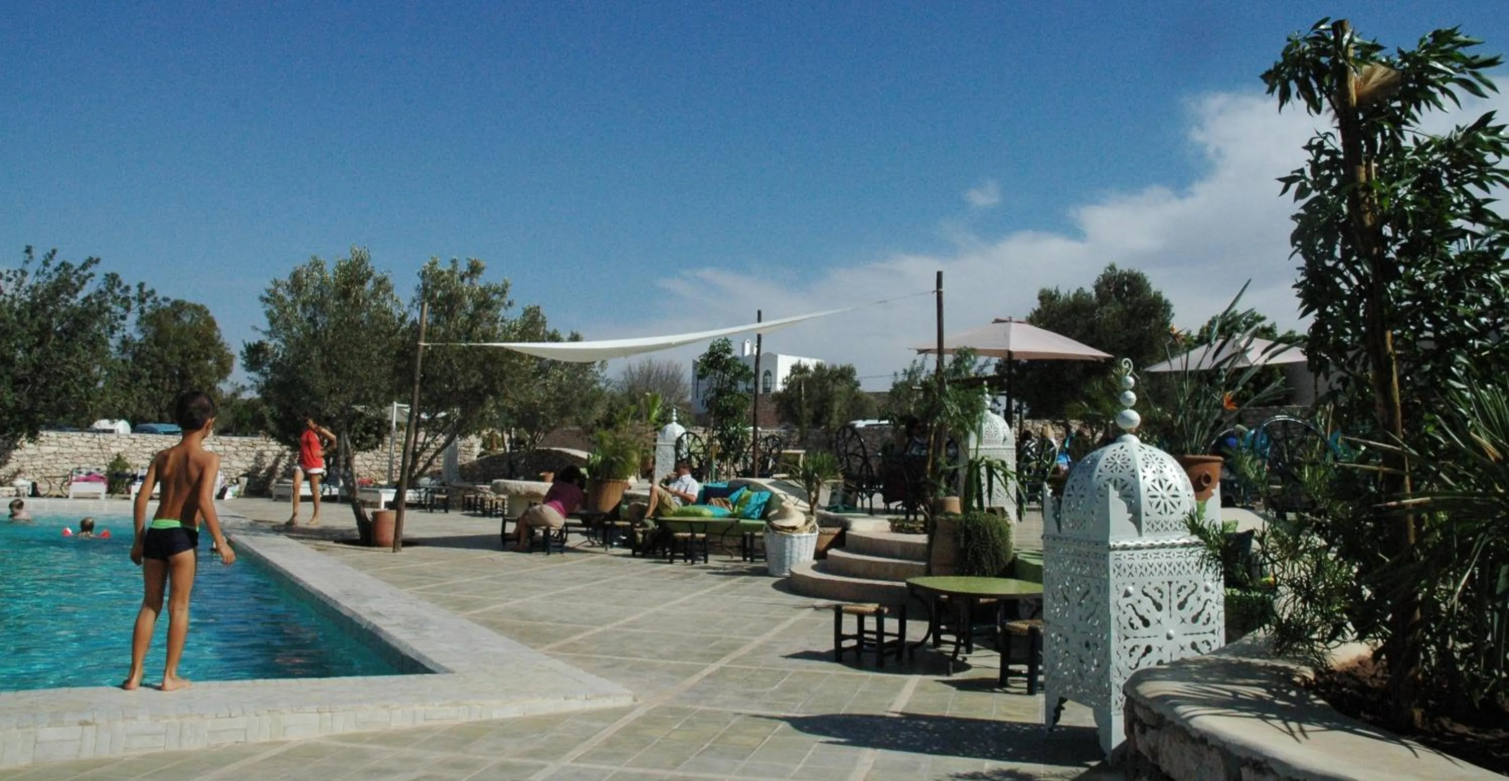 Swimming pool in Les Jardins de Villa Maroc